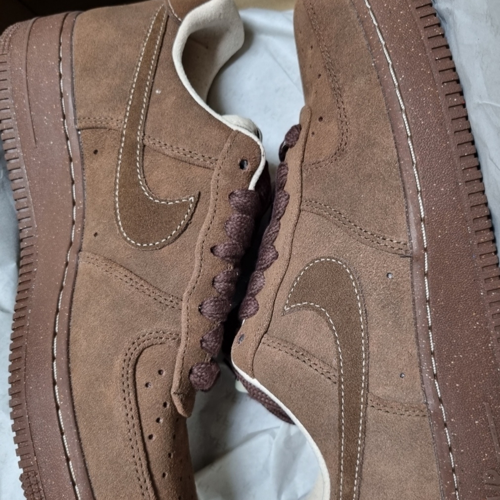 (W) Nike Air Force 1 '07 Cacao Wow 착용 스타일