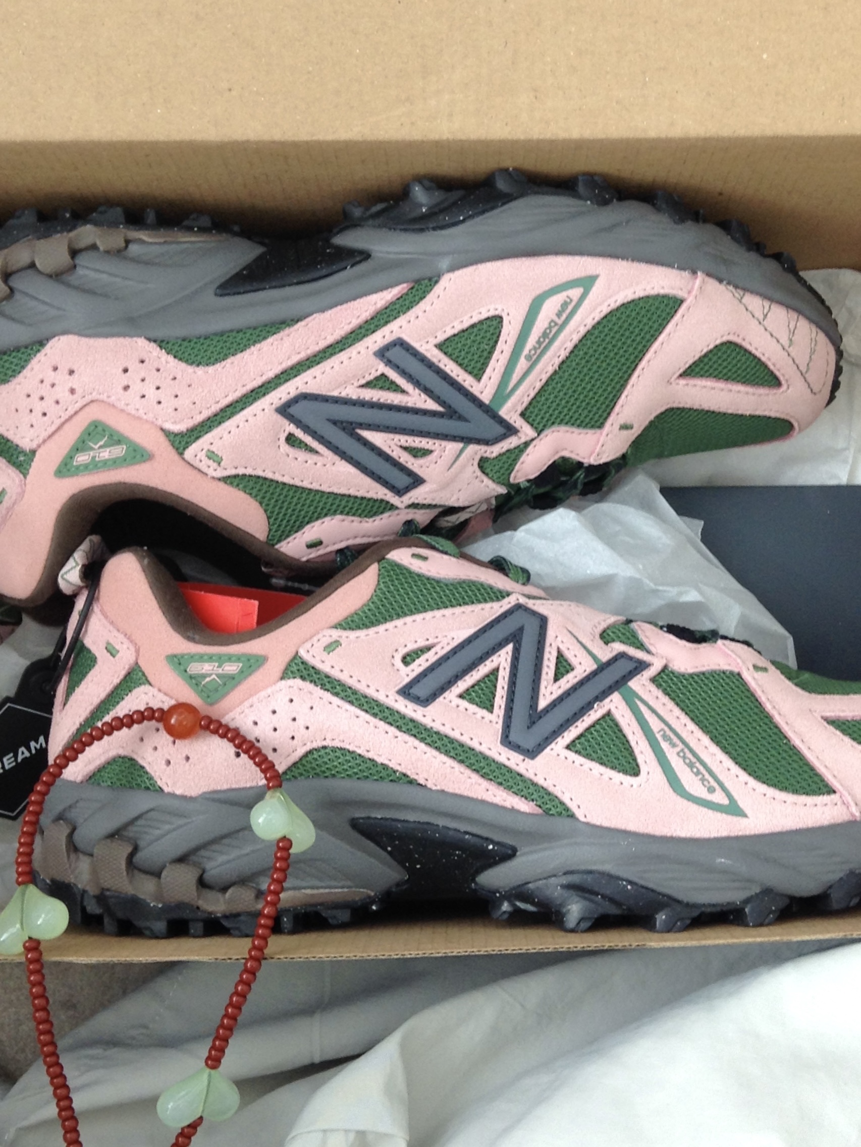 New Balance ML610T Pink Moon - D Standard 착용 스타일 - 3
