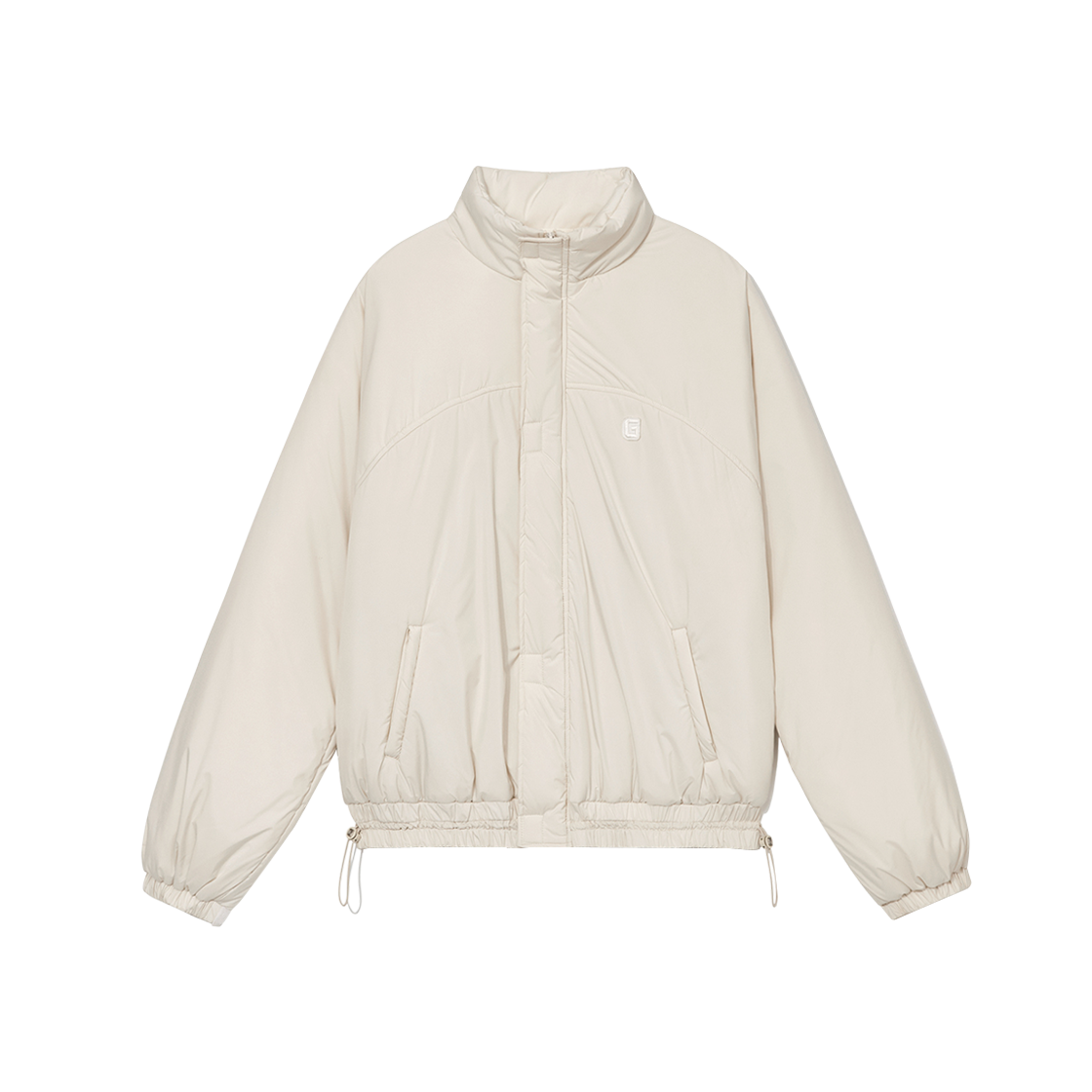 (W) Glowny Moss Padded Jumper Ivory 상세 이미지 1