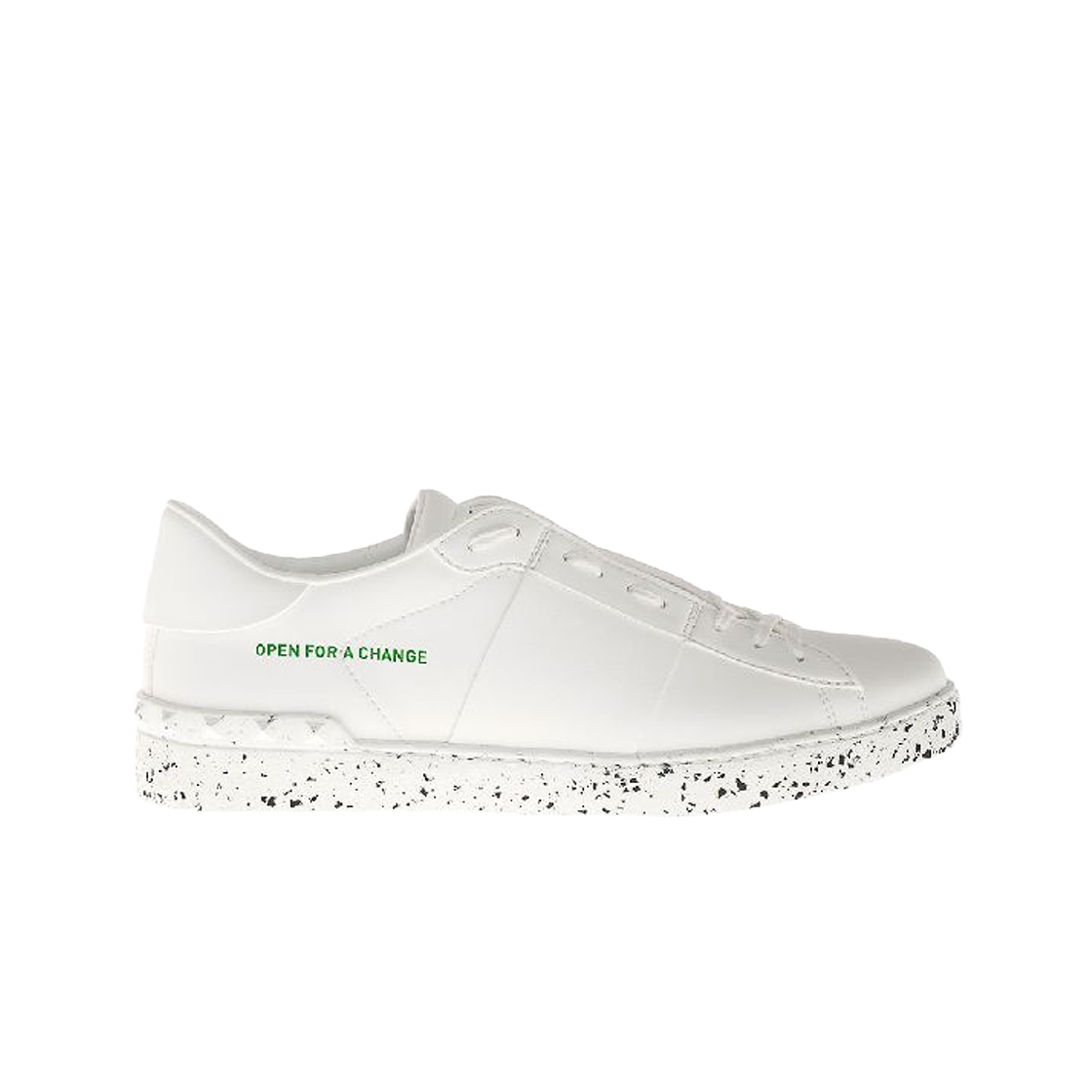 발렌티노 오픈 포 어 체인지 바이오 베이스 머터리얼 스니커즈 화이트