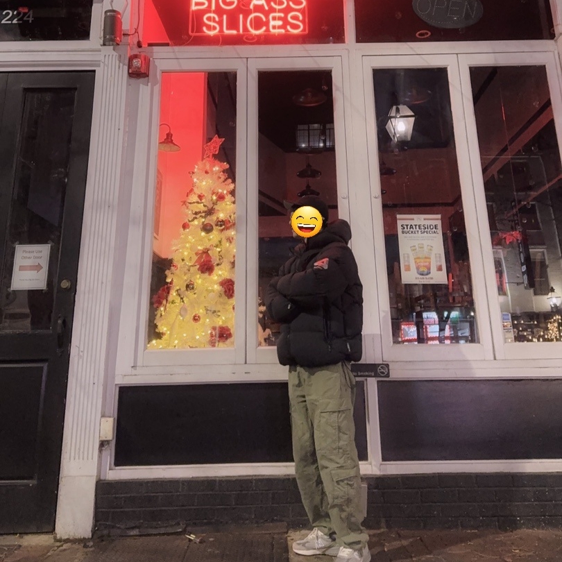 Palace Pertex Matte Balaclava Puffa Black - 23FW, Stussy Ripstop Surplus Cargo Pants Vintage Olive 착용 스타일 - 4