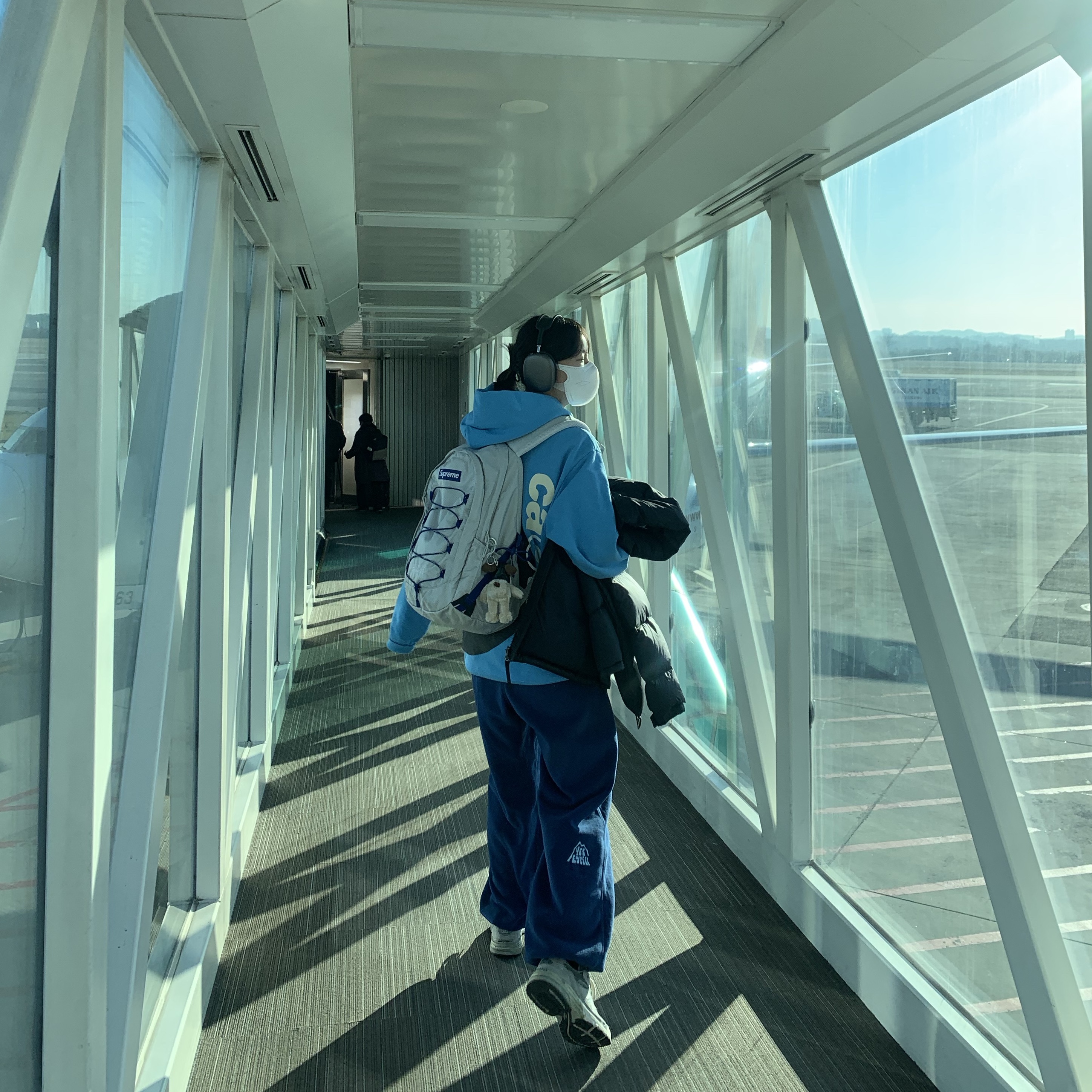 Supreme Backpack Silver - 22SS, Stussy x Cactus Plant Flea Market 8 Ball Pigment Dyed Hoodie Blue 착용 스타일