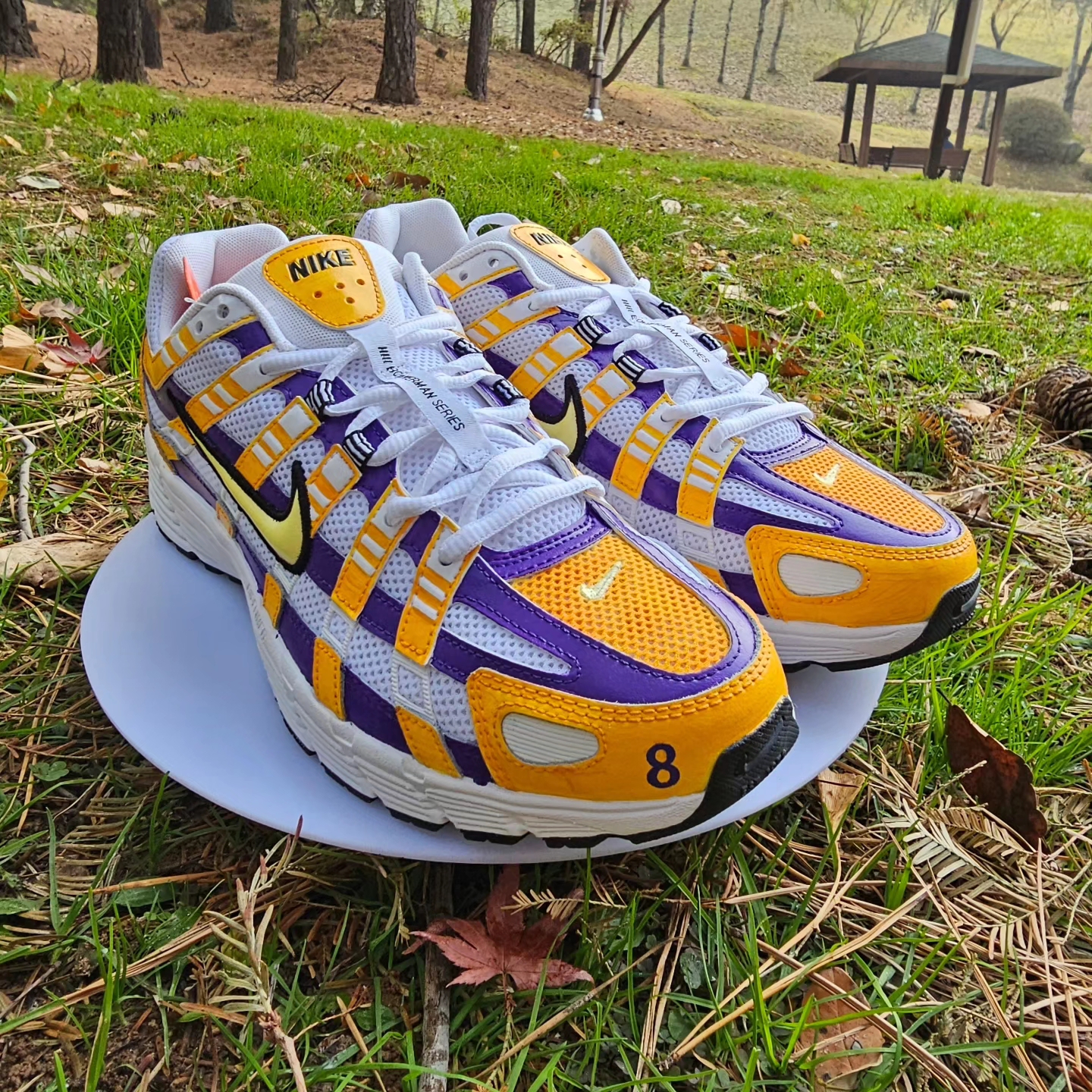 Nike P-6000 White Lemon Chiffon 착용 스타일 - 3