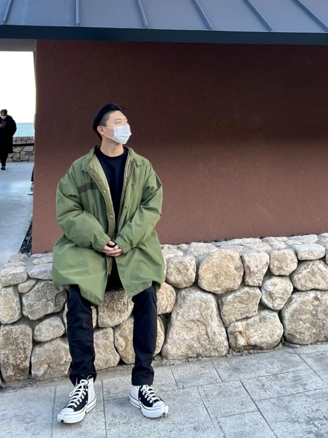 Freak's Store M-65 Mods Coat Liner Set Olive, Converse x Feng Chen Wang Chuck 70 2-in-1 Natural Ivory Black 착용 스타일