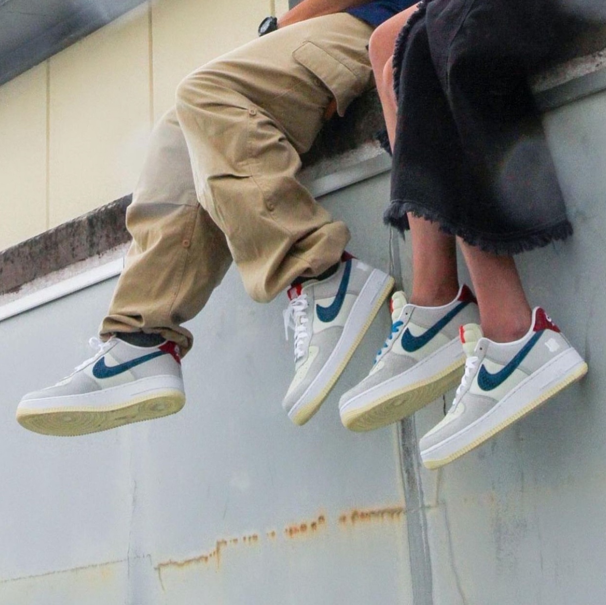 Nike x Undefeated Air Force 1 Low SP 5 On It 착용 스타일 - 7