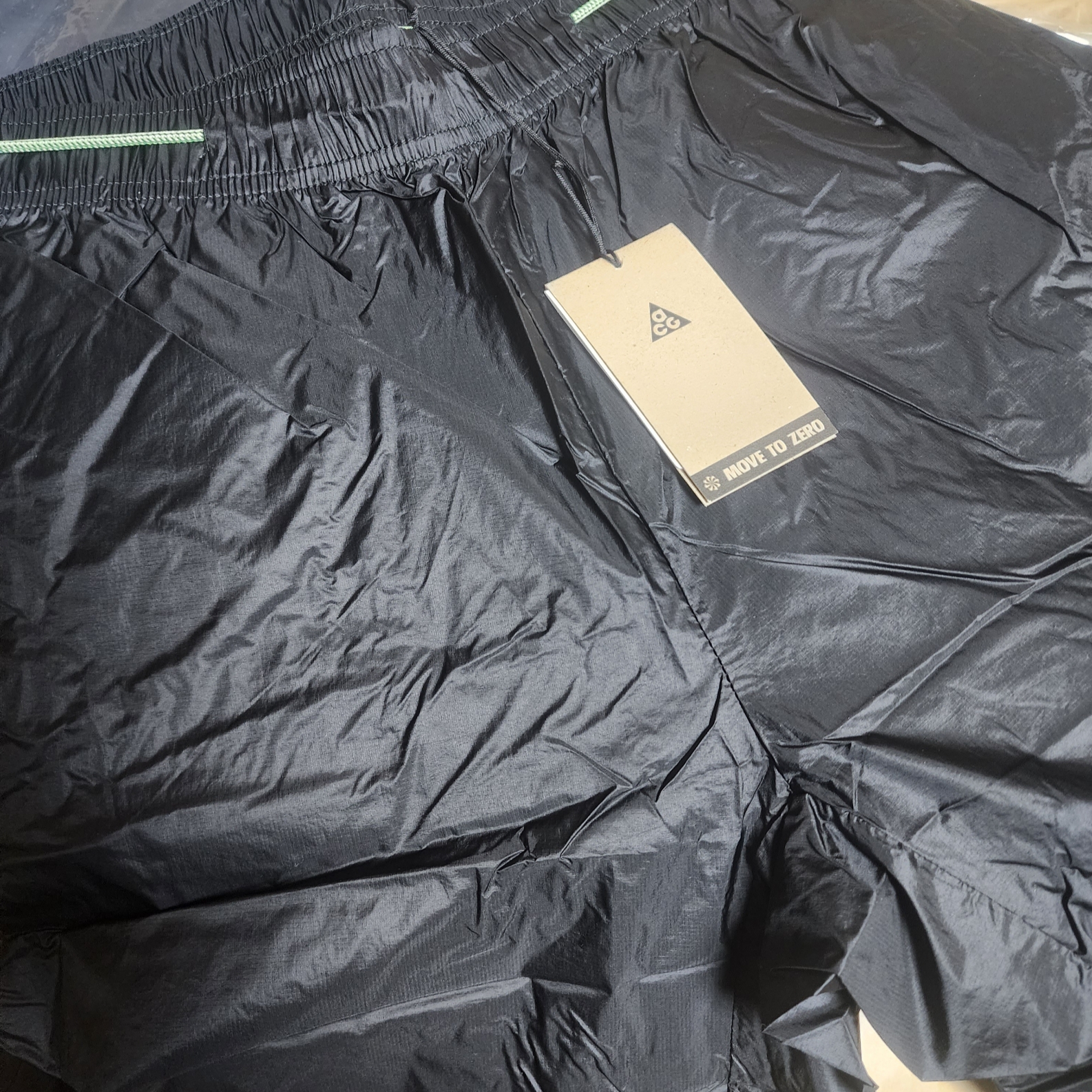 Nike ACG Cinder Cone Windshell Pants Black - Asia 착용 스타일 - 1