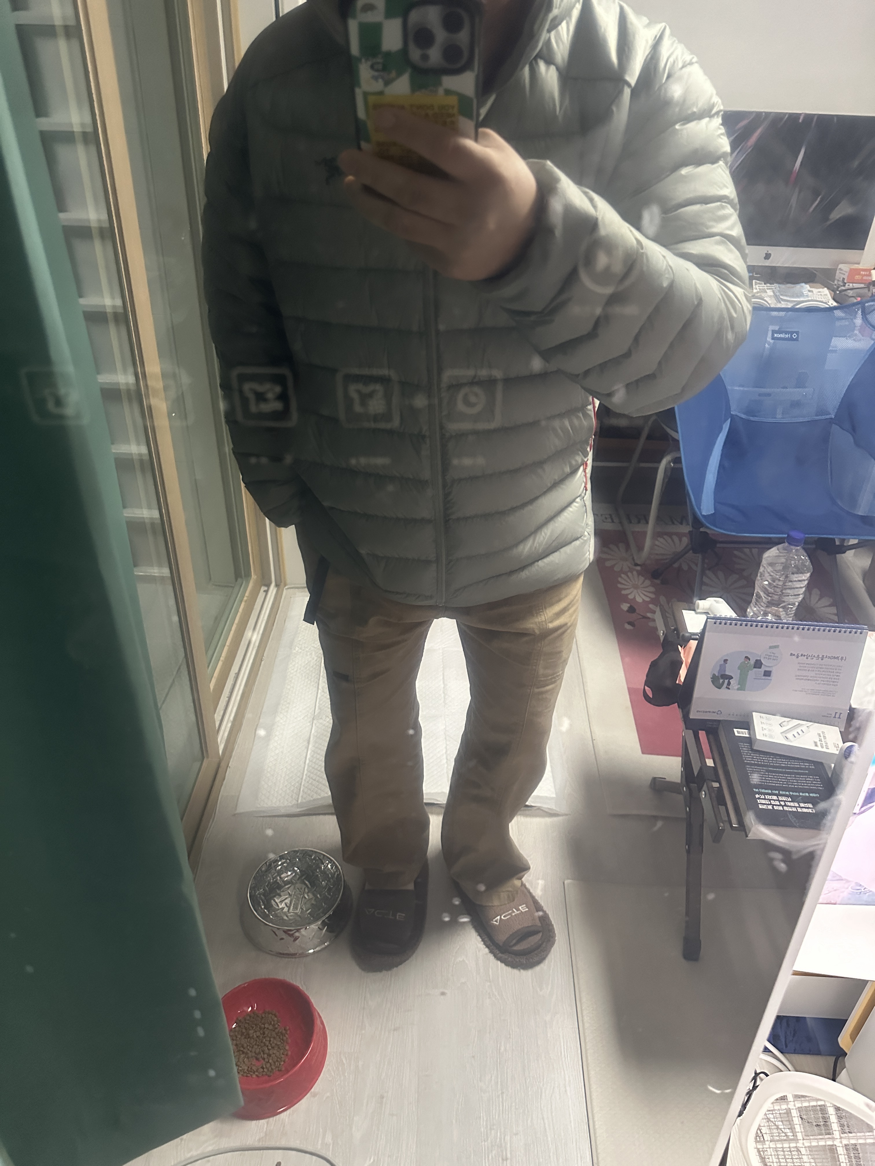 Arc'teryx Cerium Hoody Habitat, Salomon XT-6 Rubber Lizard 착용 스타일 - 2