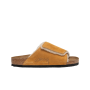 Birkenstock x Stussy Solana Shearling Slide Caramel