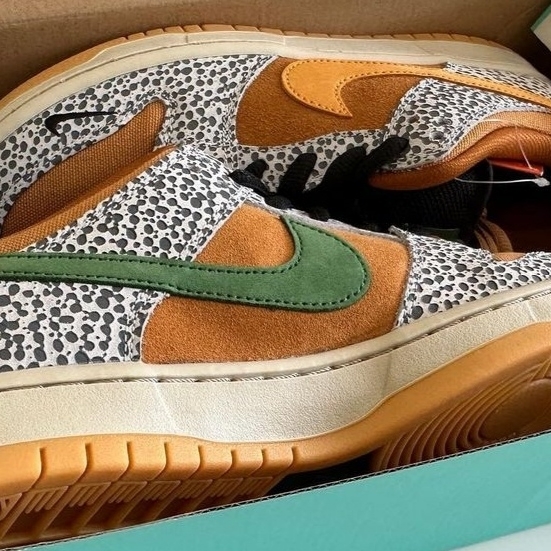 Nike SB Dunk Low Pro Safari 착용 스타일