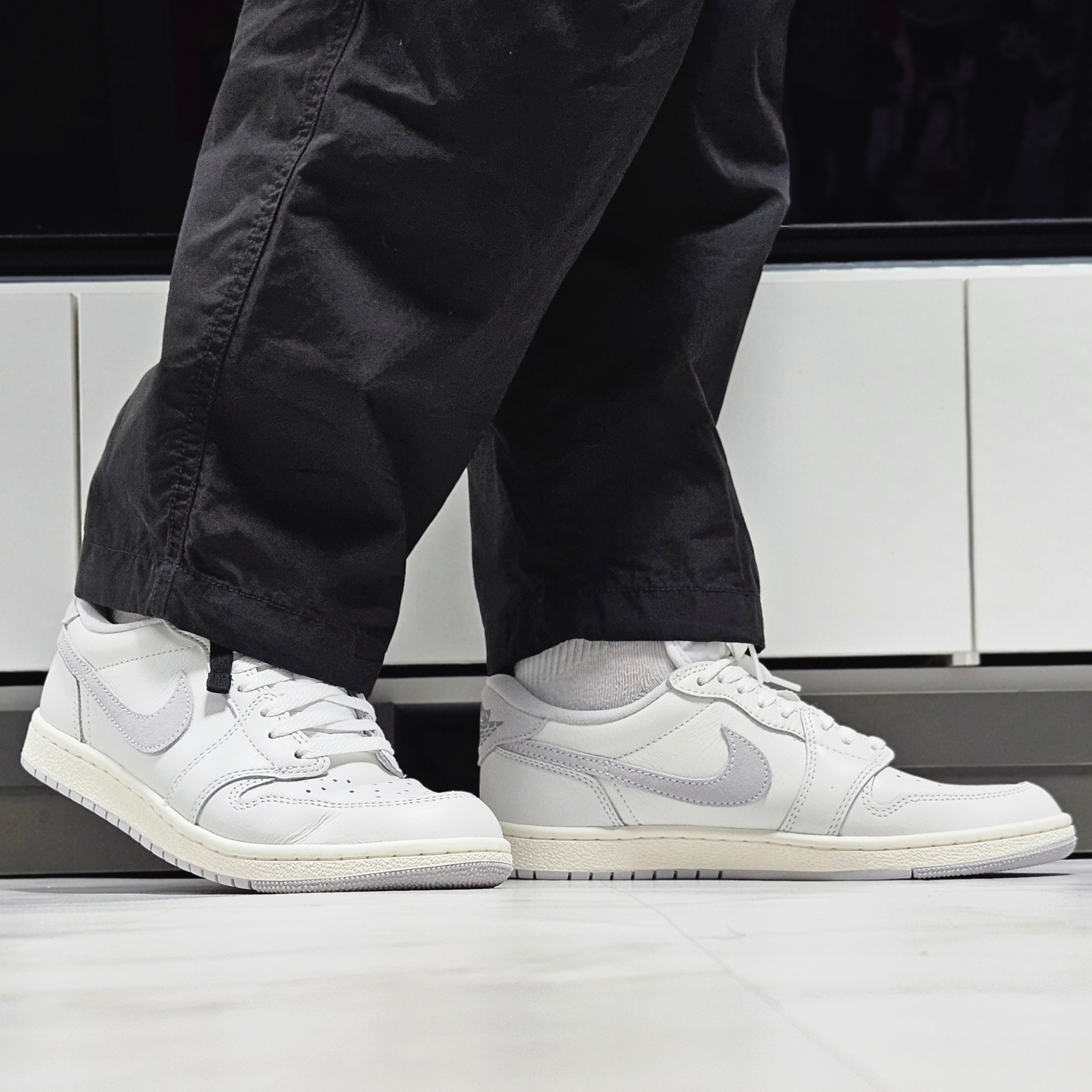 Jordan 1 Low 85 Neutral Grey 착용 스타일 - 5