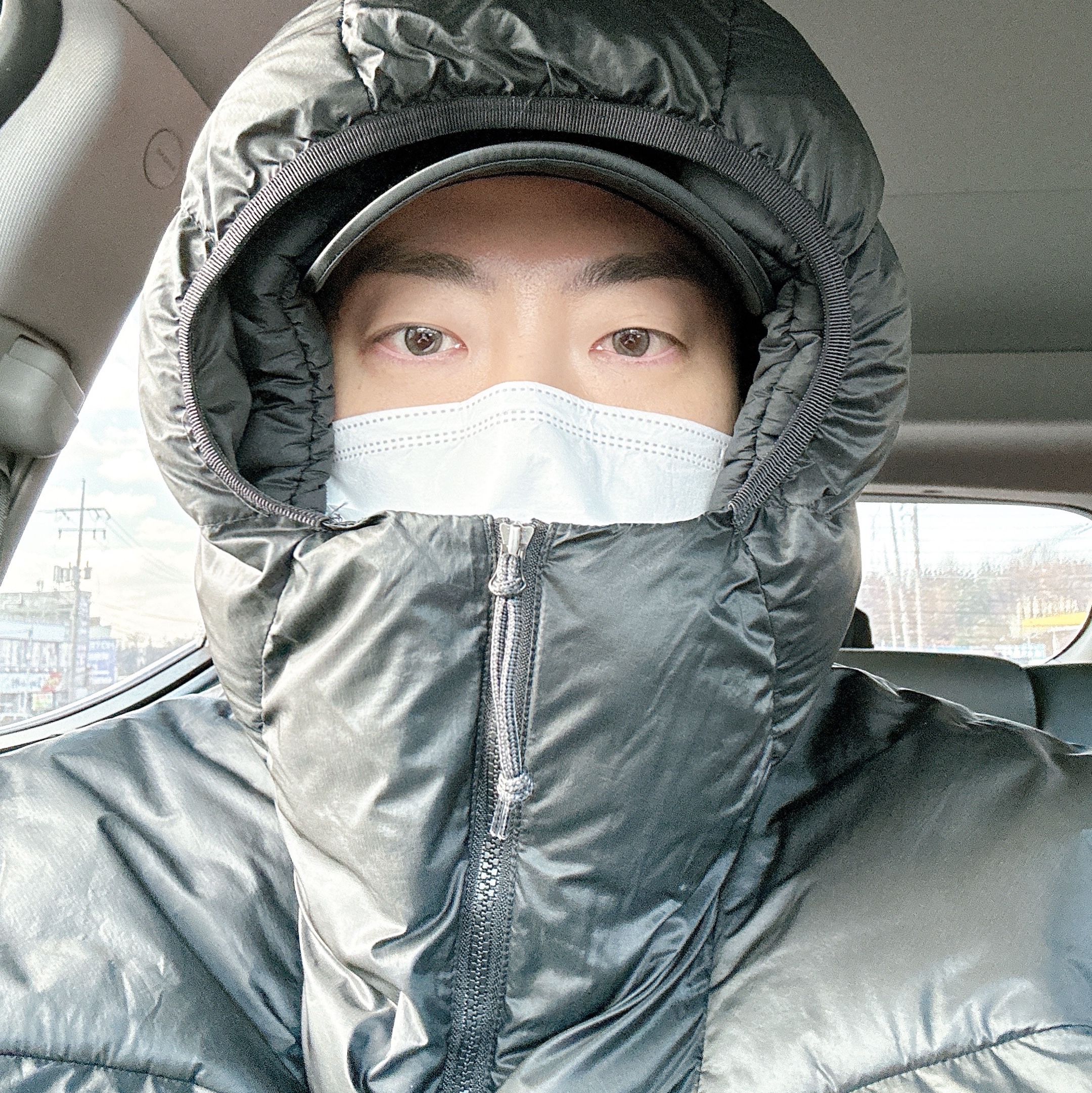 Nike ACG Therma-Fit ADV Lunar Lake Puffer Jacket Black - Asia, Nike NRG Solo Swoosh Heavy Weight BB Quarter Zip Top Black - US/EU 착용 스타일 - 1