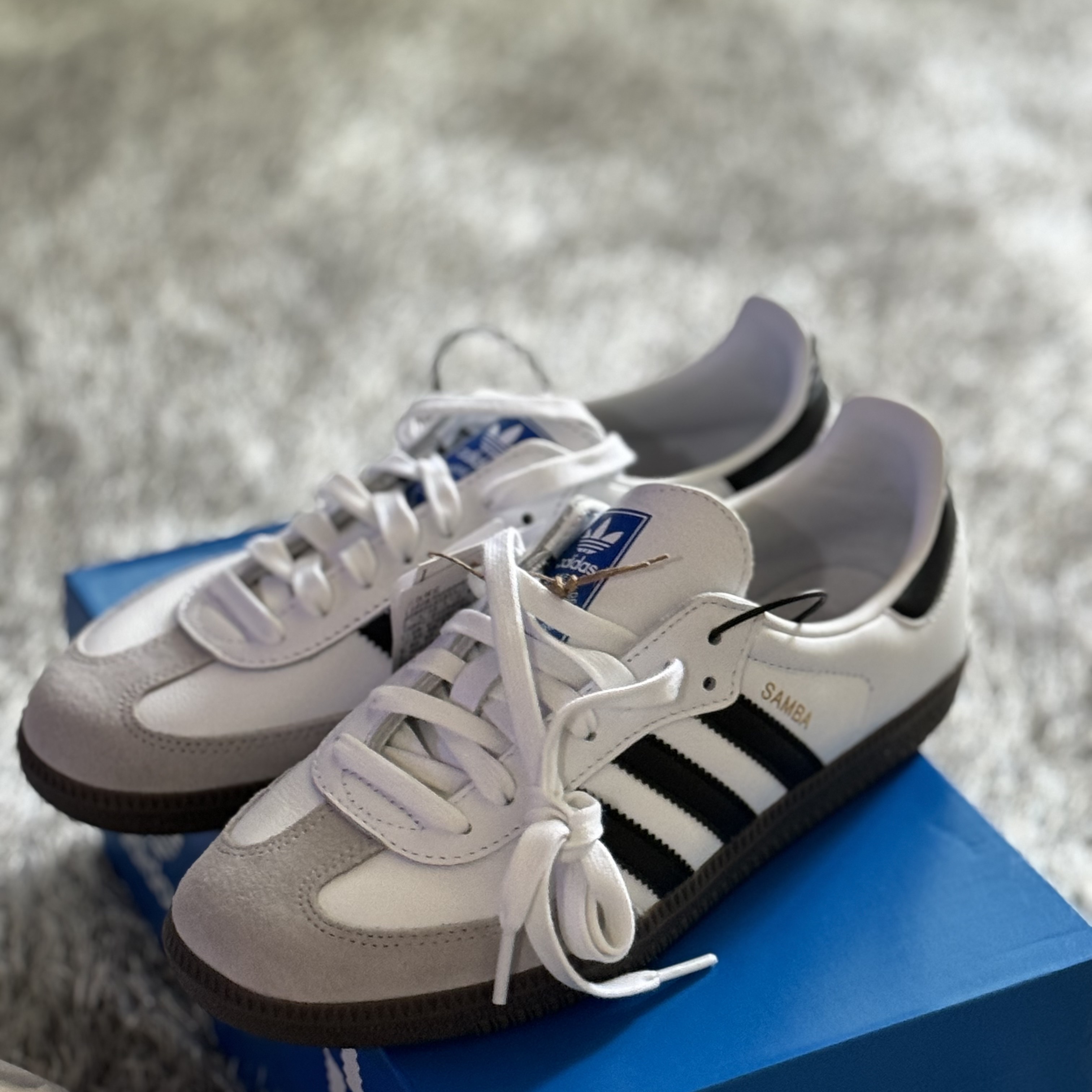 Adidas Samba OG Cloud White 착용 스타일 - 9