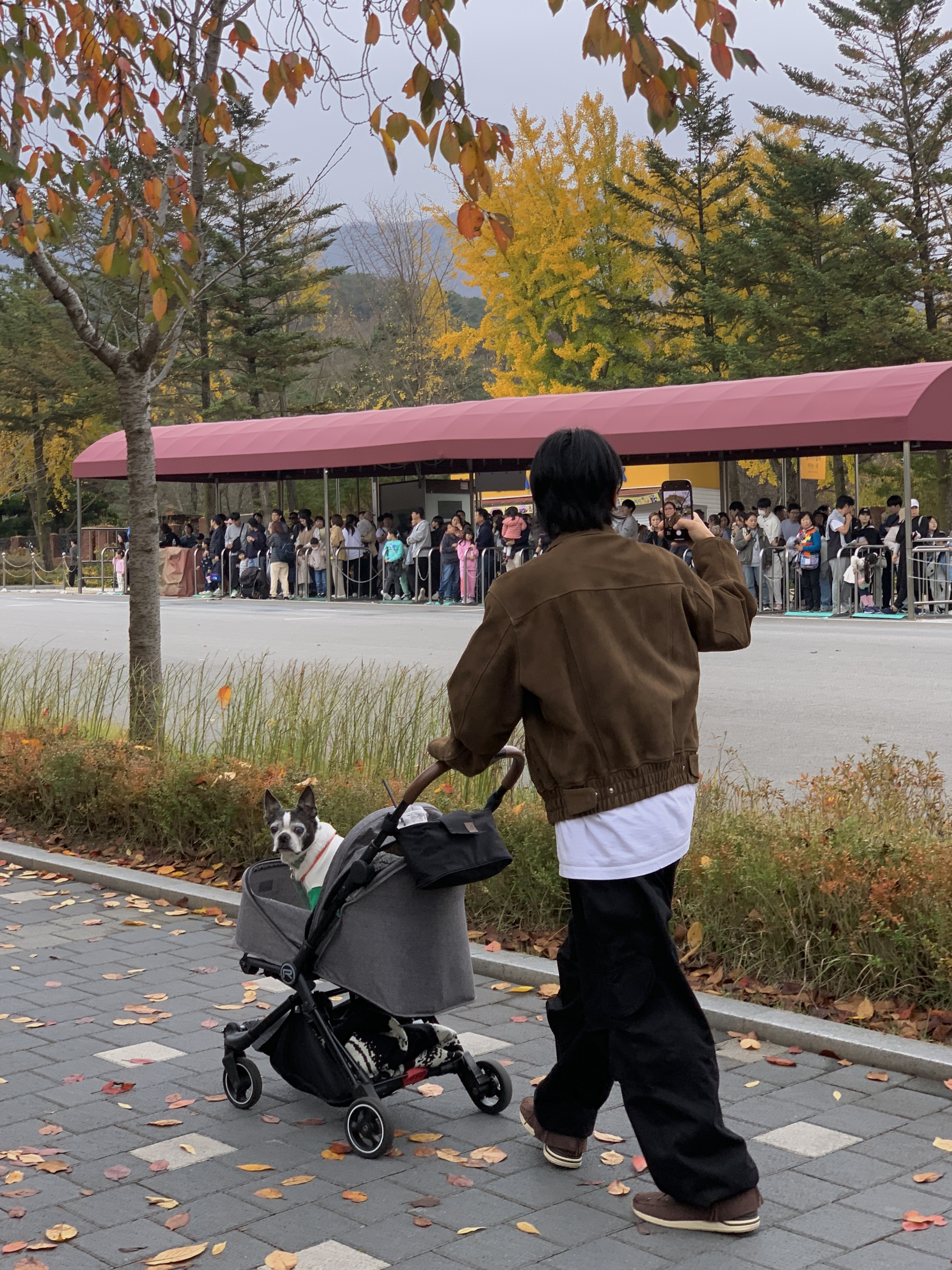 STU Goat Suede Jacket Brown, Visvim FBT Lhamo Folk Light Brown - 23SS 착용 스타일 - 1