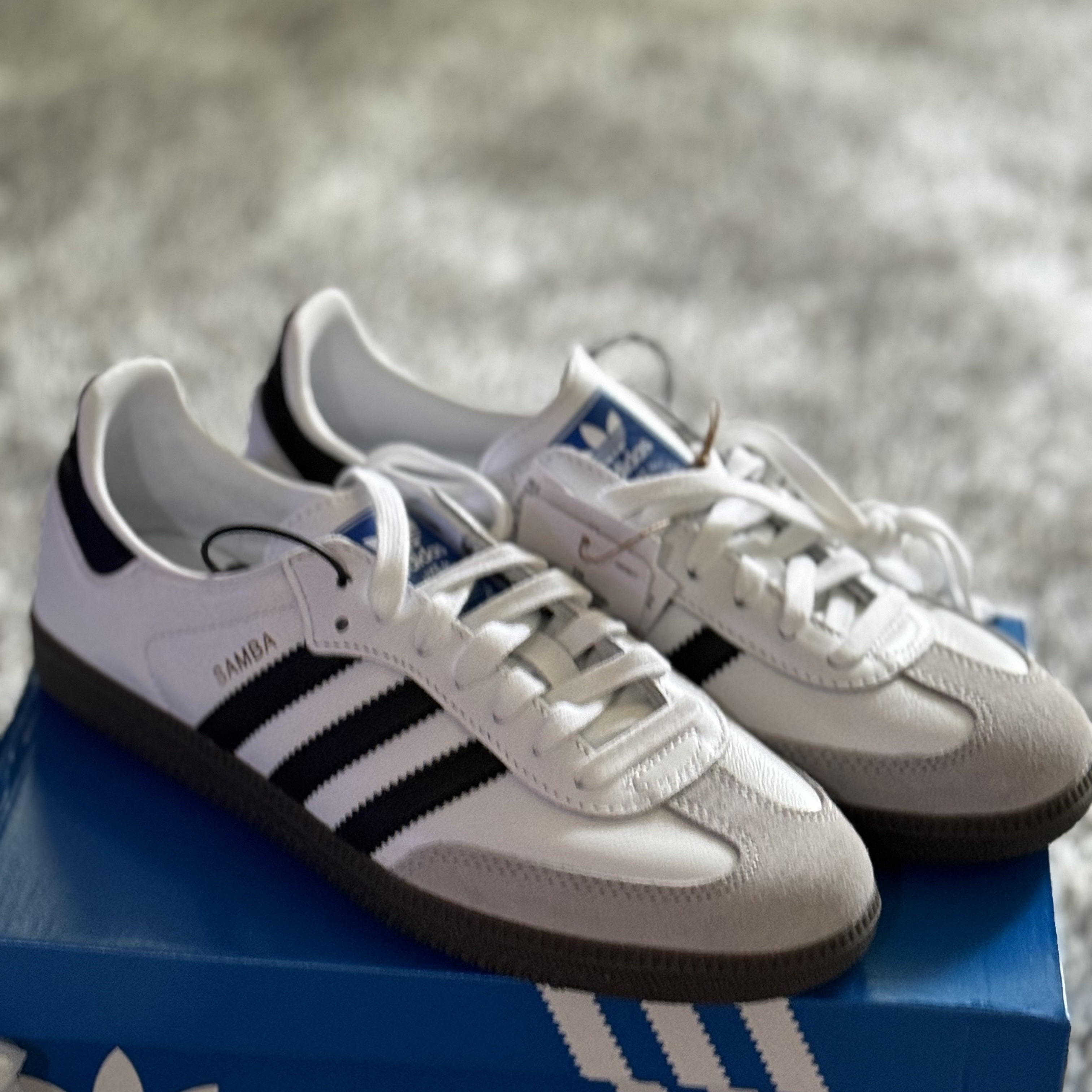 Adidas Samba OG Cloud White 착용 스타일 - 8