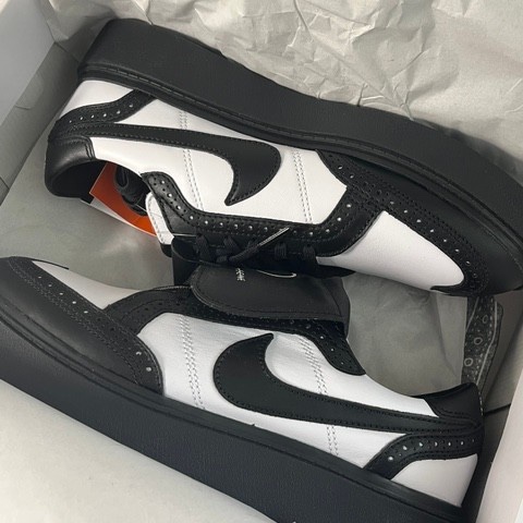 Nike x Peaceminusone Kwondo1 Black and White 착용 스타일