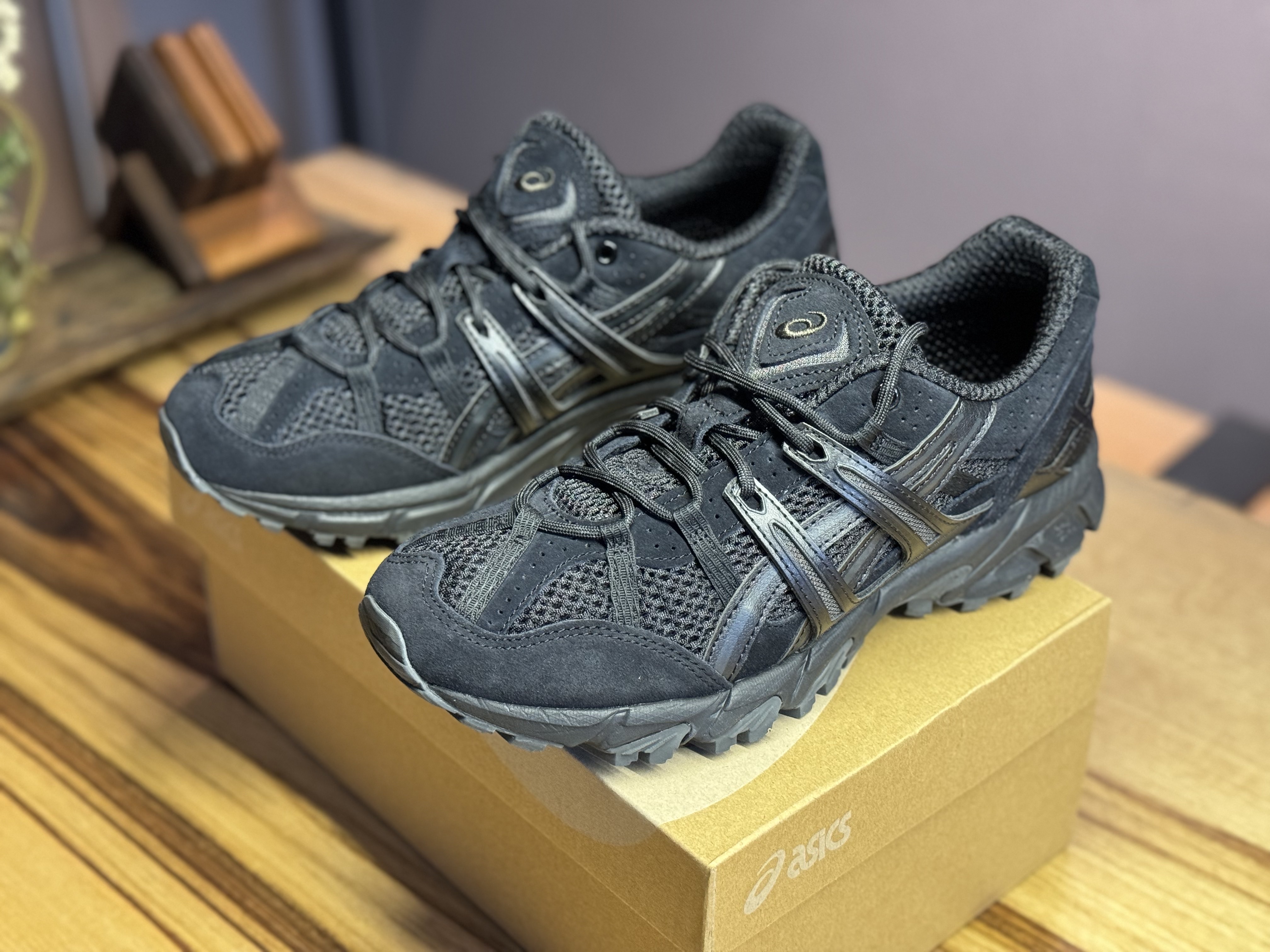 Asics Gel-Sonoma 15-50 Black 착용 스타일 - 2