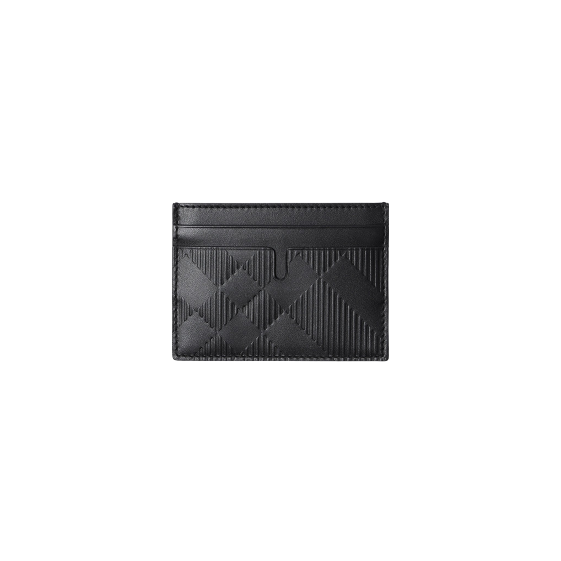 Burberry Check Leather Card Case Black 상세 이미지 2