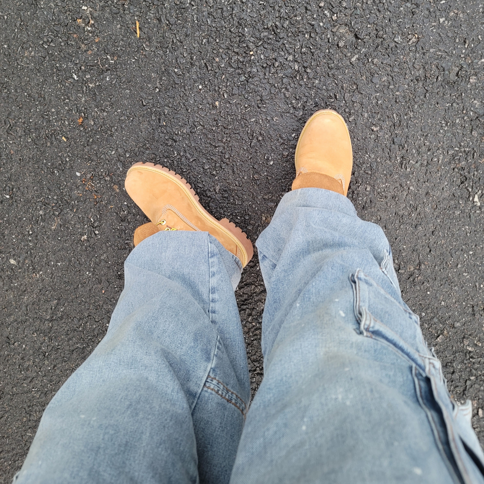 Timberland Premium 6 inch Waterproof Boot Wheat Nubuck - Wide 착용 스타일