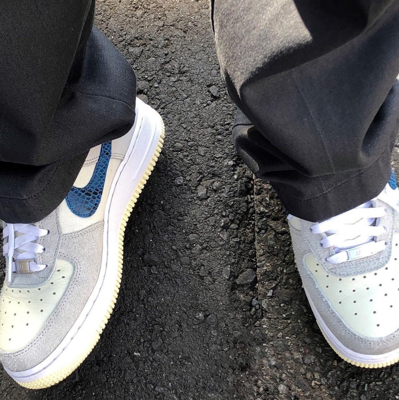 Nike x Undefeated Air Force 1 Low SP 5 On It 착용 스타일 - 4