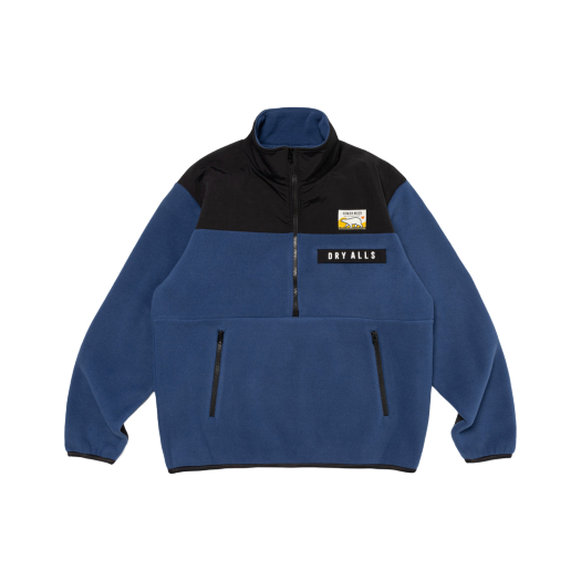 Human Made Fleece Half-Zip Jacket Navy