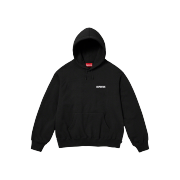 Supreme Crown Hooded Sweatshirt Black - 23FW