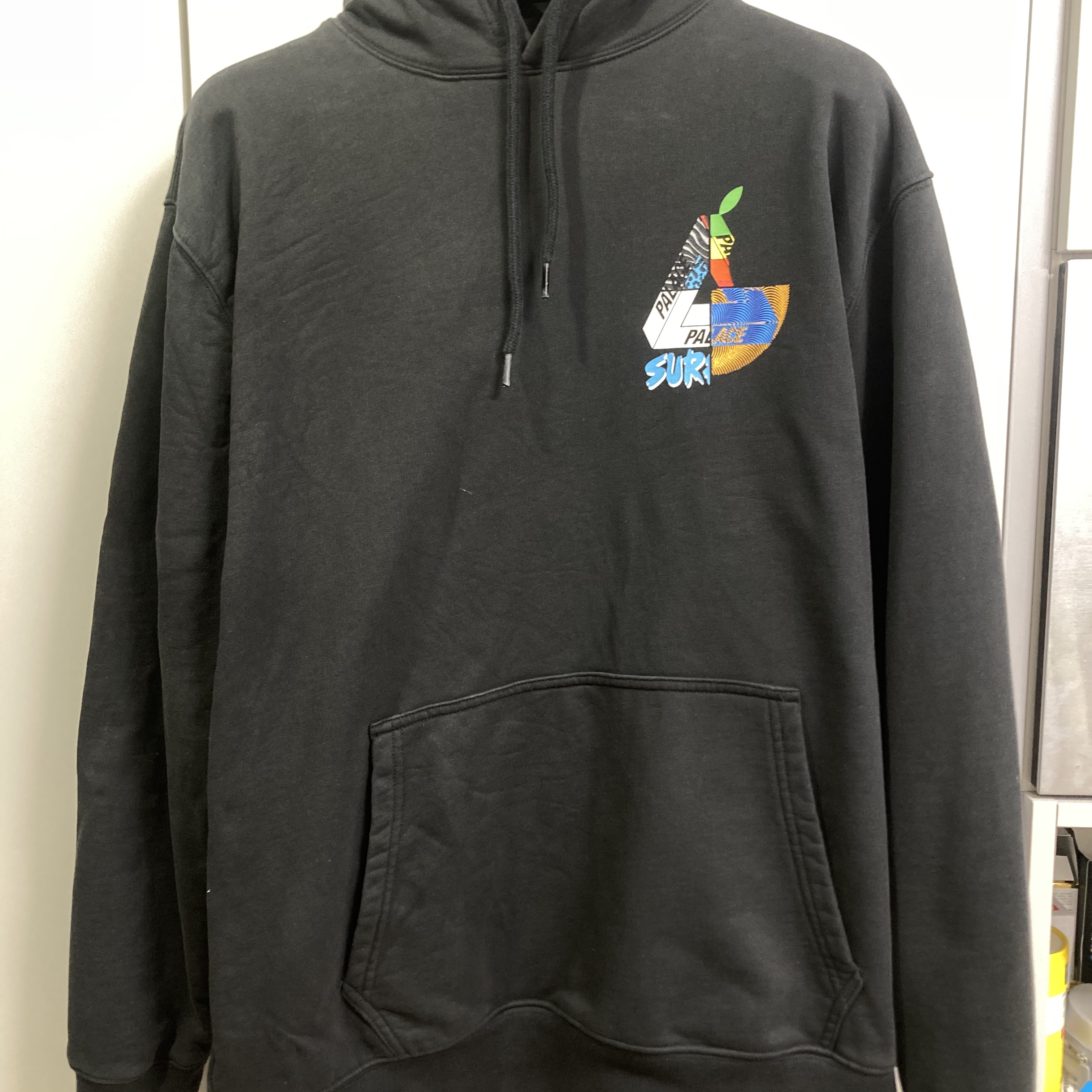 Palace Mix Up Hood Black - 21SS 착용 스타일