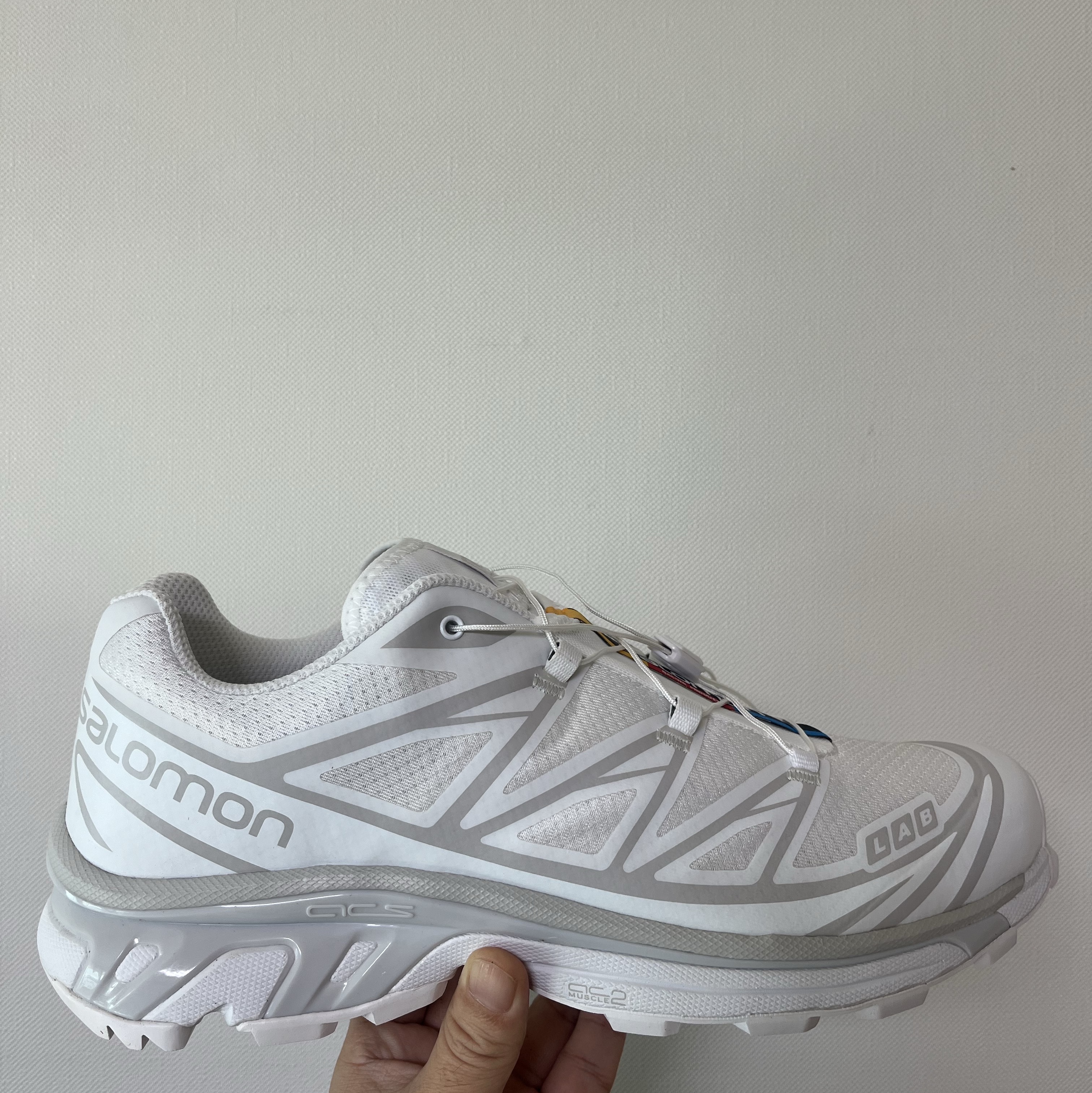 Salomon XT-6 ADV White 착용 스타일 - 1