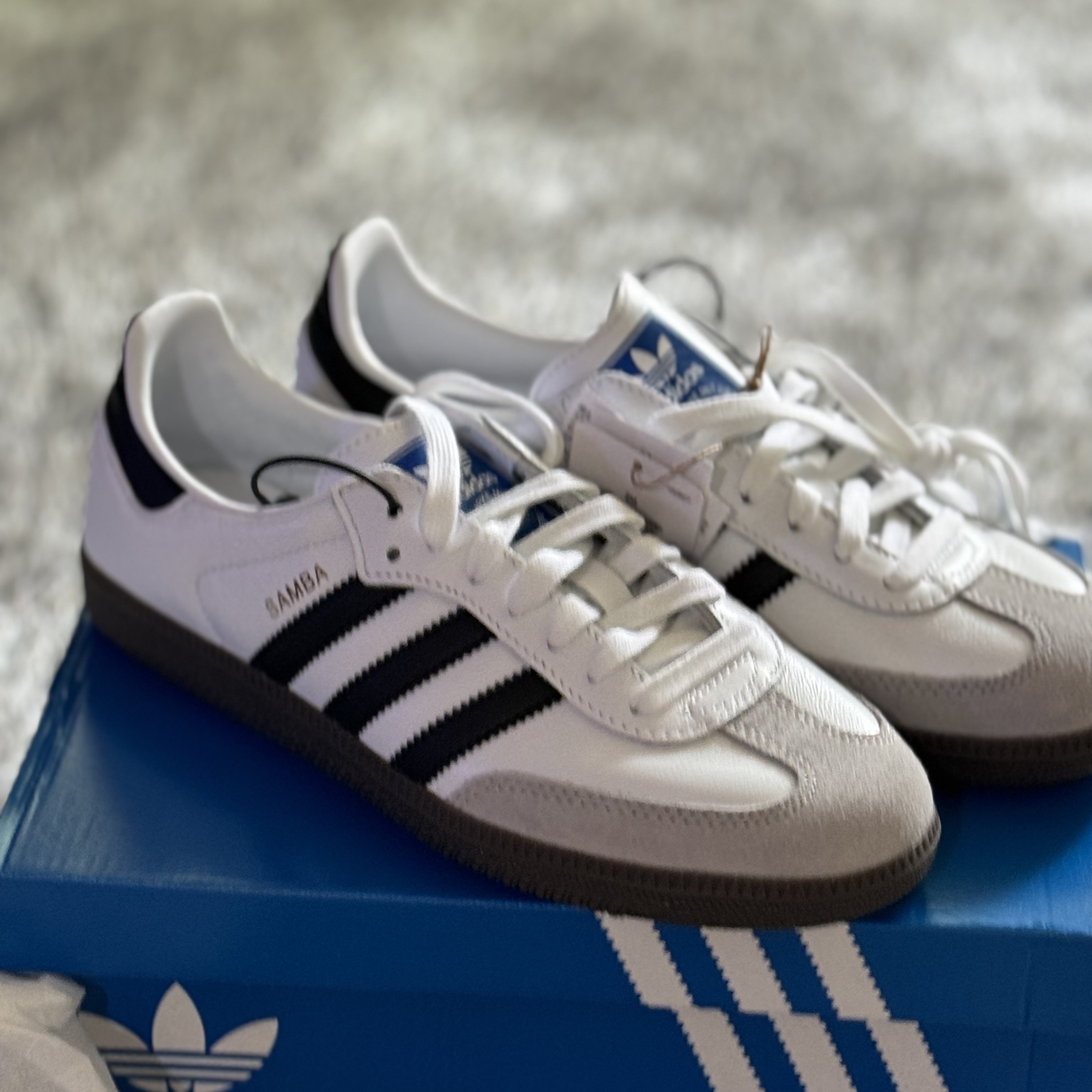 Adidas Samba OG Cloud White 착용 스타일 - 5