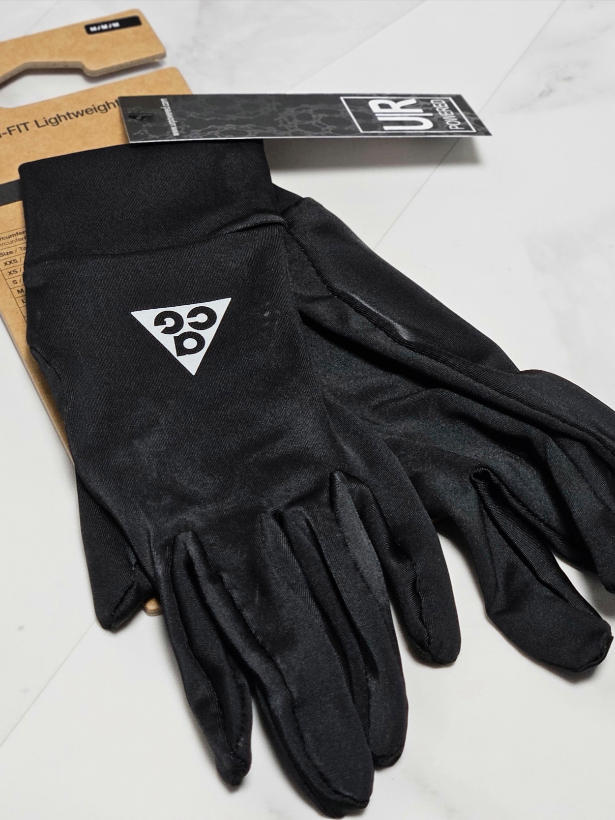 Nike ACG Dri-Fit Lightweight Gloves Black Silver 착용 스타일 - 6