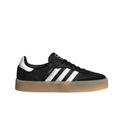 (W) Adidas Sambae Black White