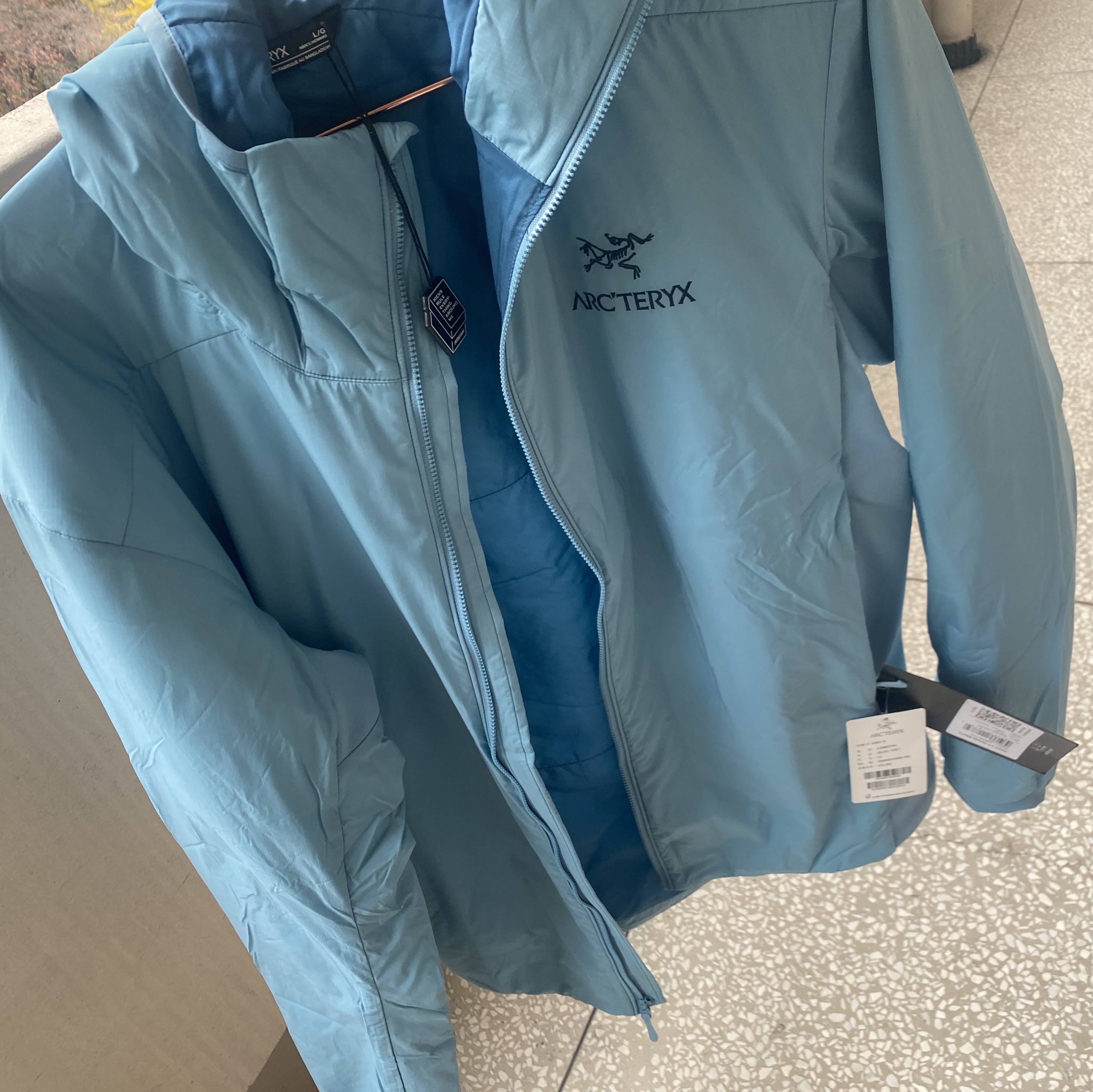 Arc'teryx Atom LT Hoody Solace, Salomon XT-Wings 2 Cradle Pink 착용 스타일 - 6