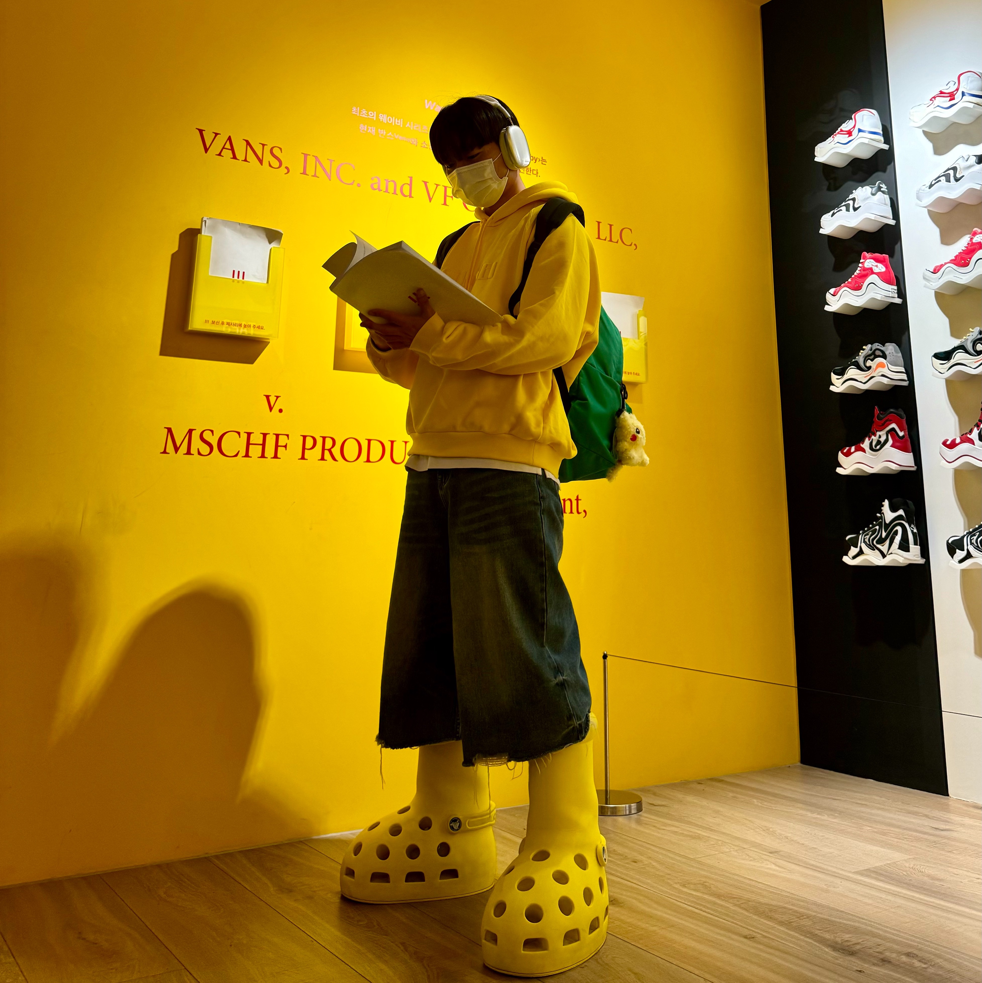 Nike x Tom Sachs General Purpose Shoe Archive, Gentle Monster x Maison Margiela MM004 Black Black 착용 스타일 - 2