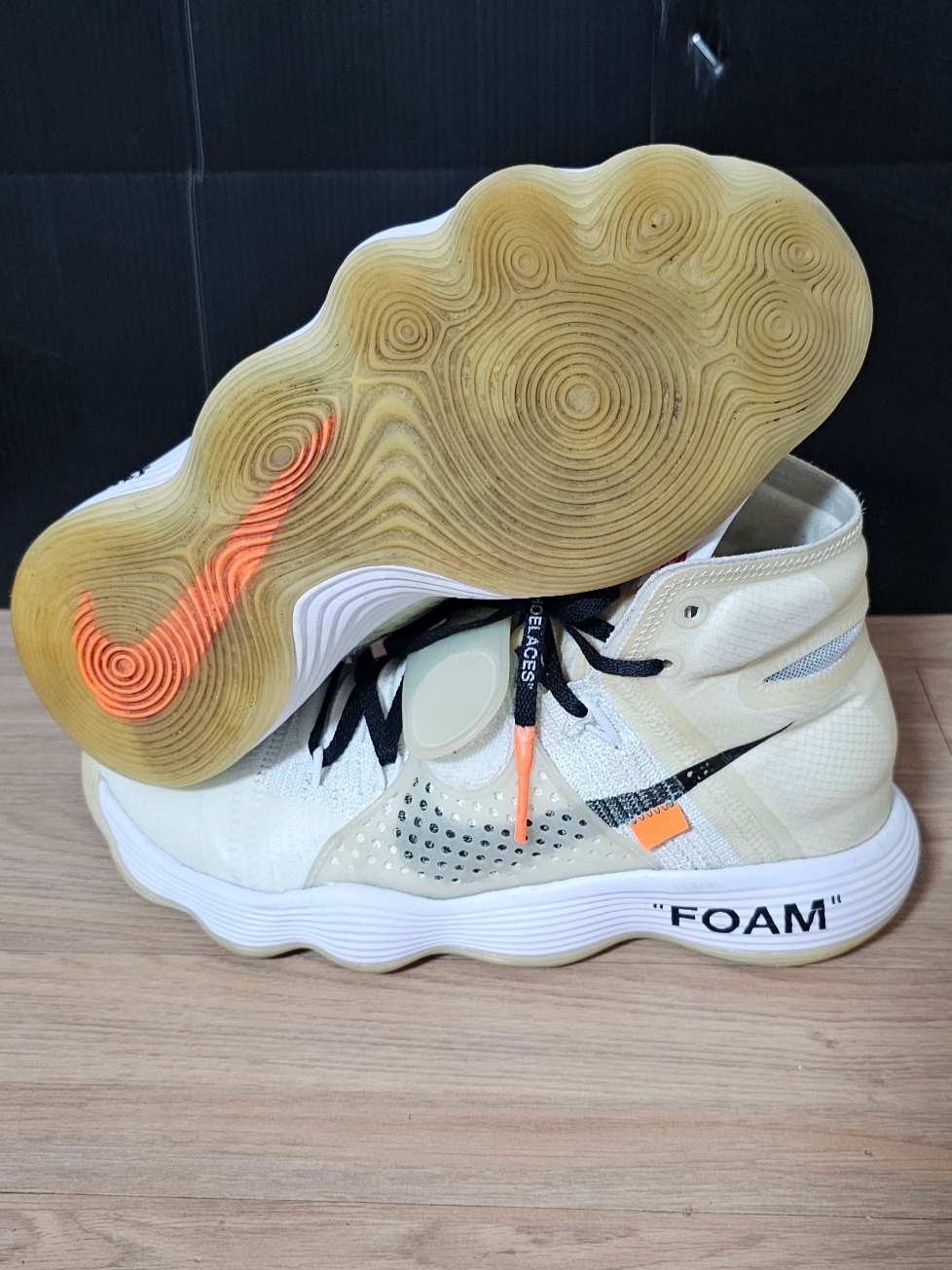 Nike x Off-White React Hyperdunk 2017 Flyknit The Ten 착용 스타일 - 4