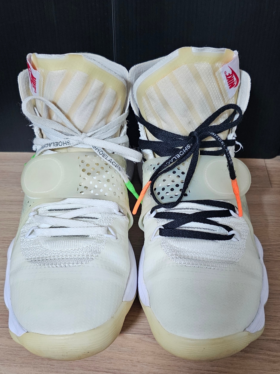 Nike x Off-White React Hyperdunk 2017 Flyknit The Ten 착용 스타일 - 1