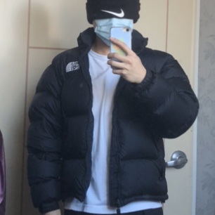 The North Face 1996 Retro Nuptse Jacket Black 착용 스타일