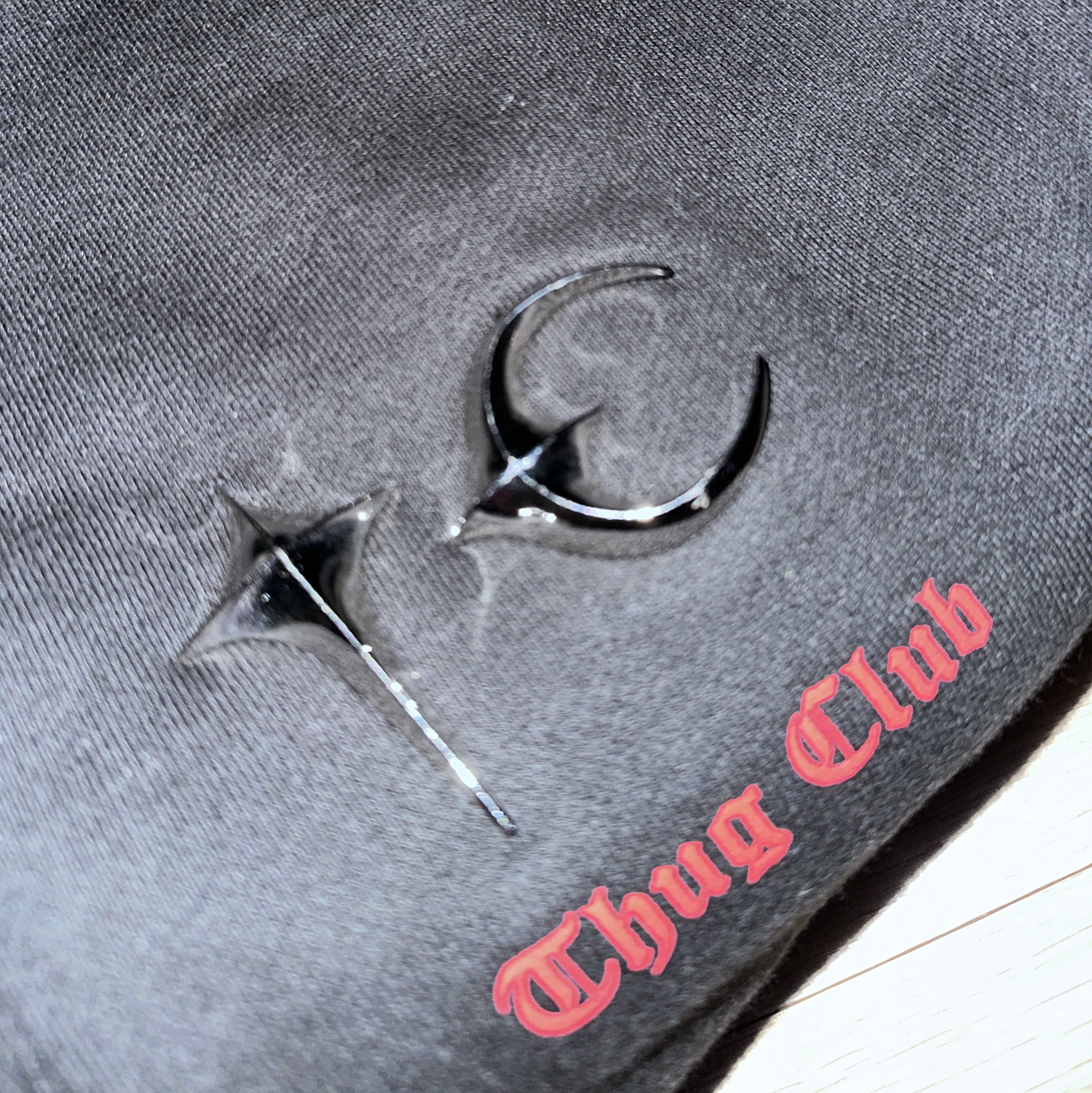 Thug Club TC Jogger Pants Black Ver. 1 착용 스타일 - 2