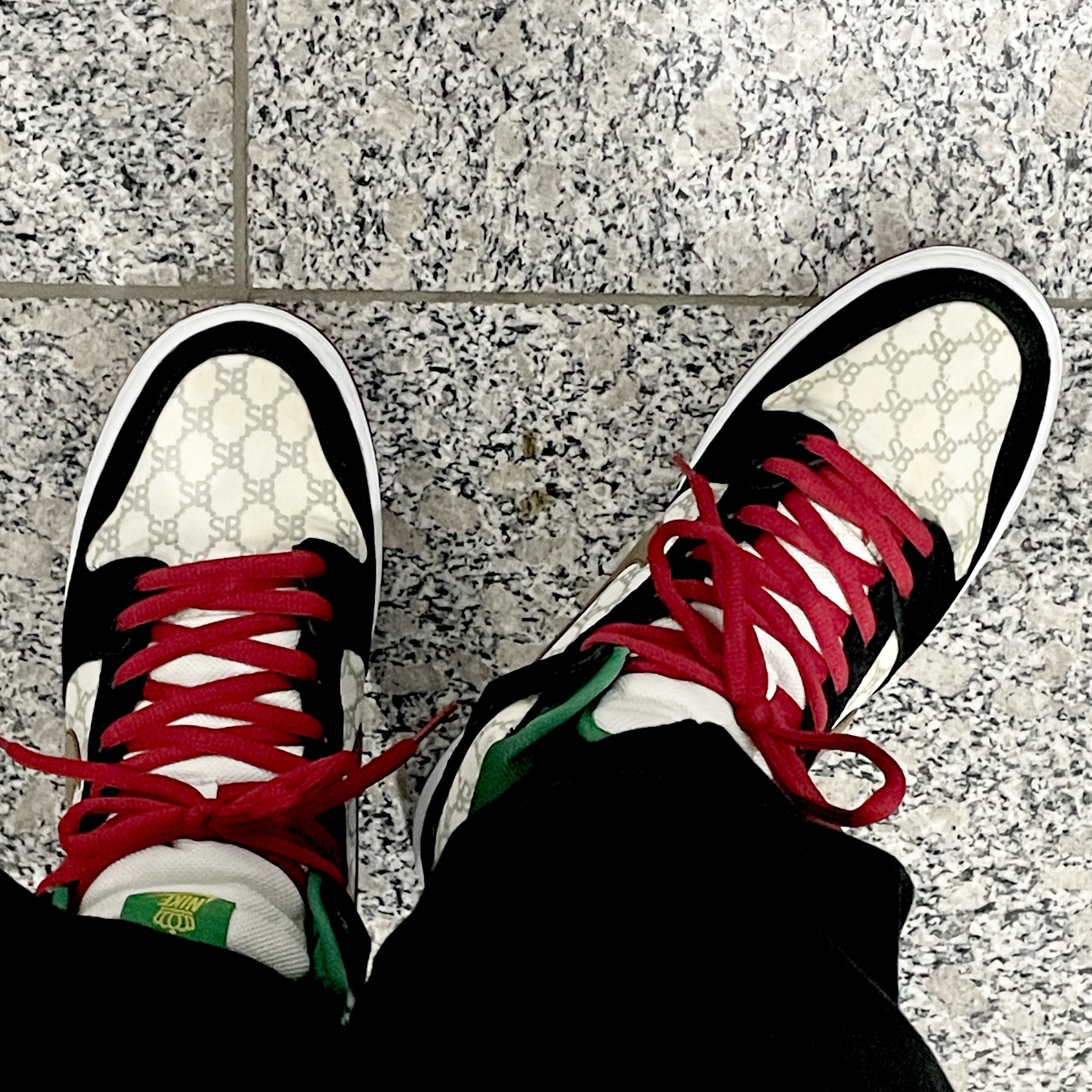 Nike x Black Sheep Dunk High SB Paid in Full 착용 스타일 - 1