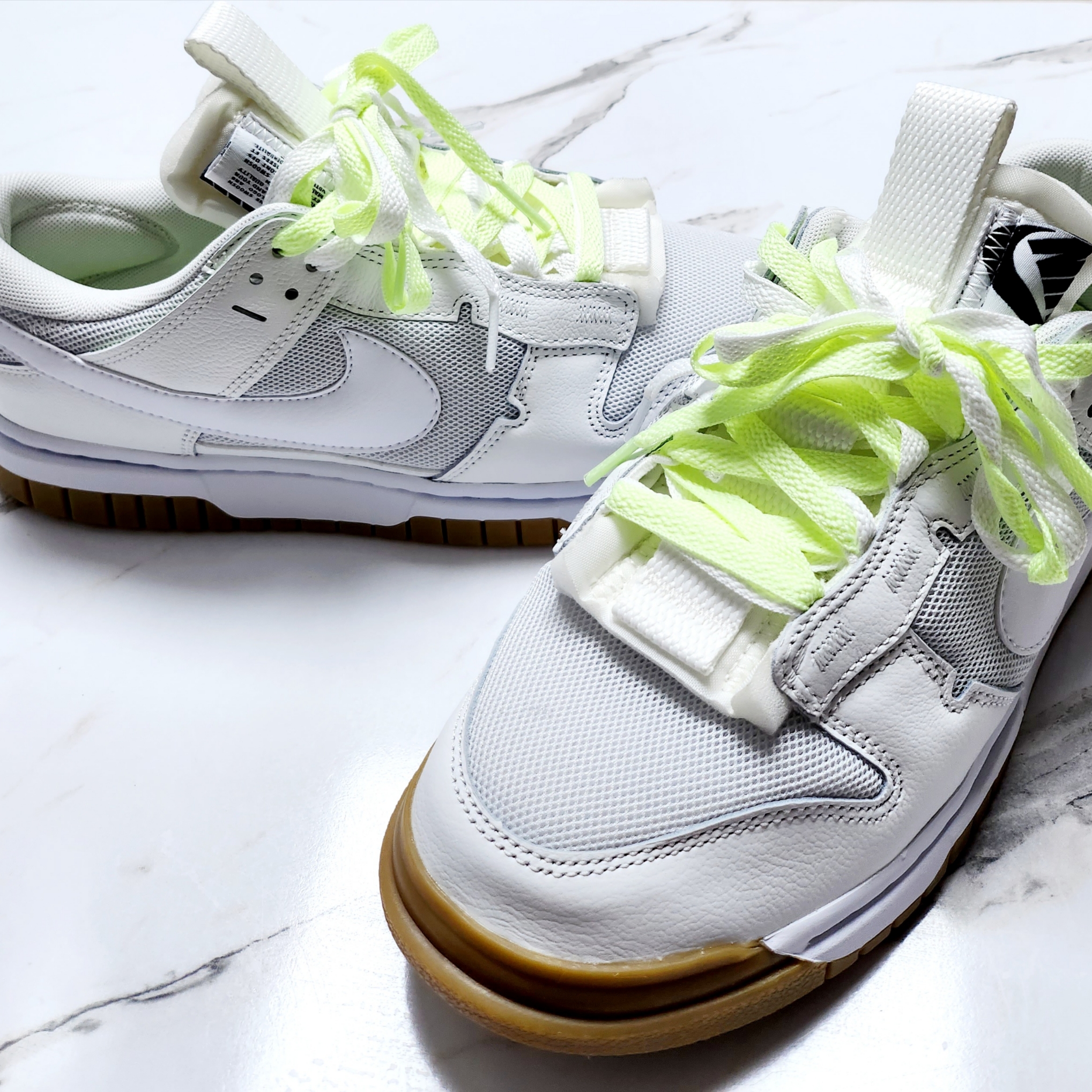 Nike Air Dunk Jumbo Photon Dust 착용 스타일