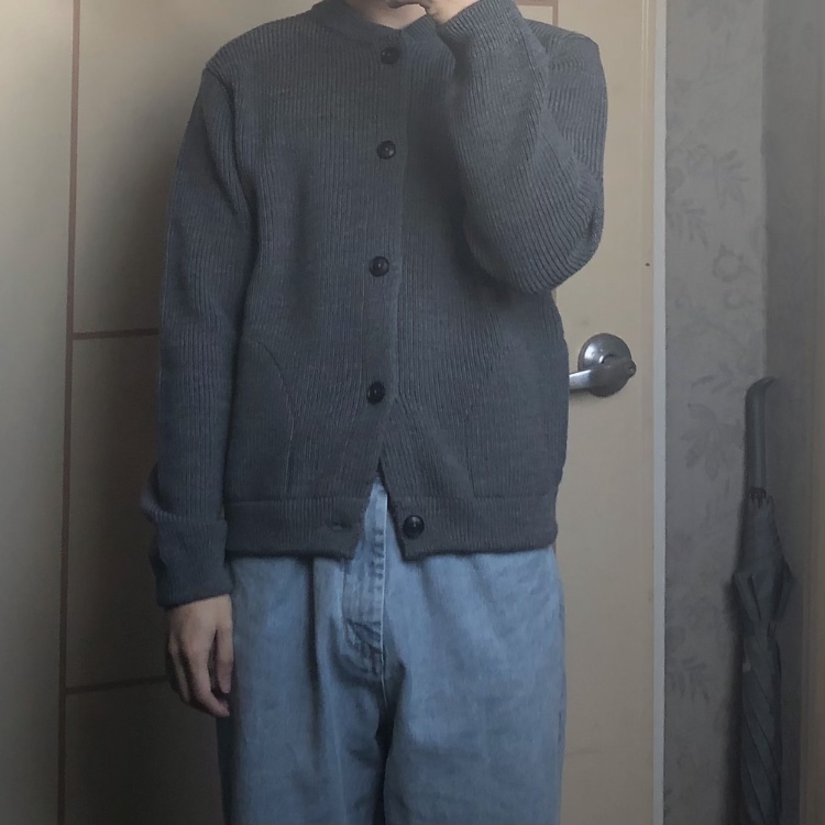 Andersen Andersen Skipper Jacket Grey 착용 스타일