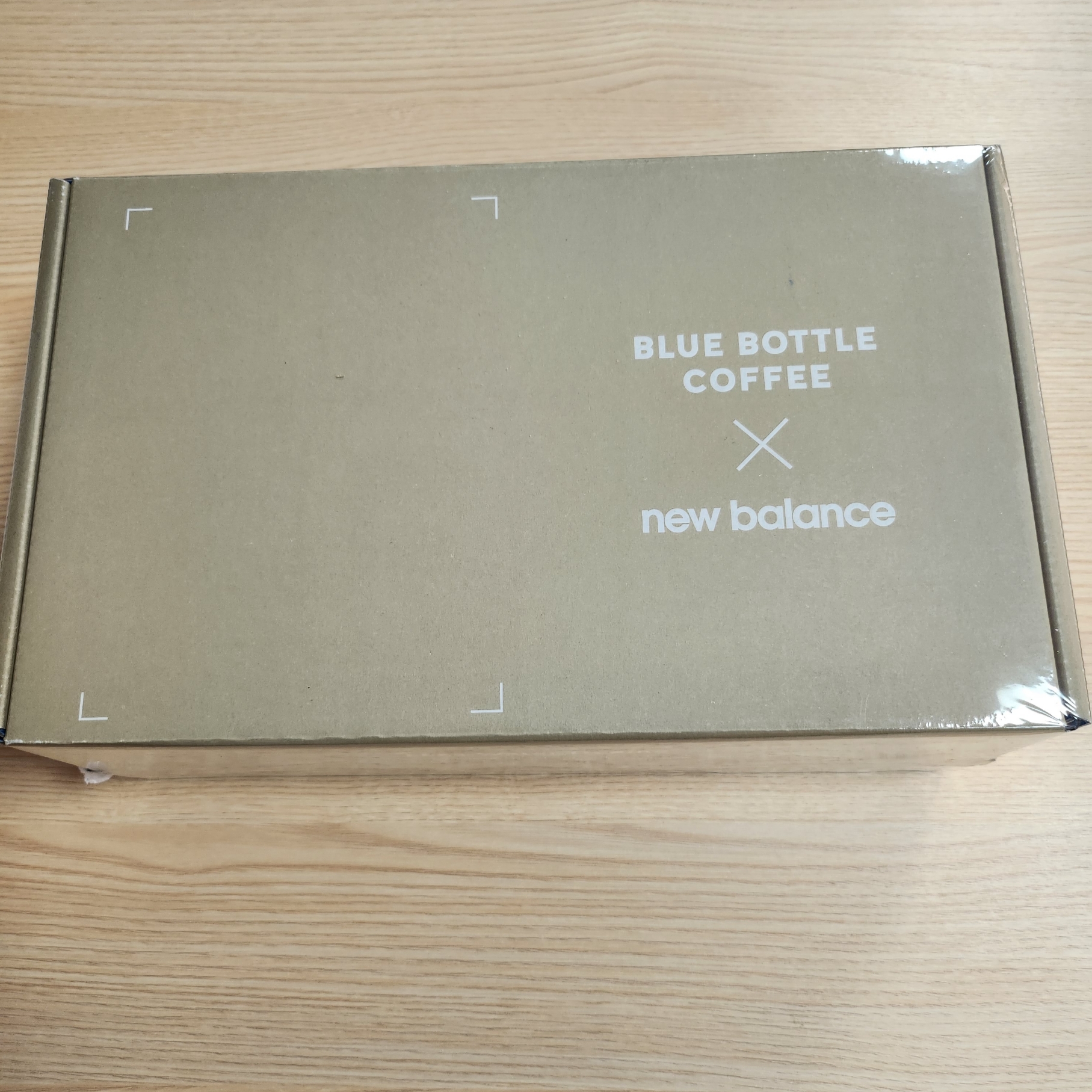 New Balance x Blue Bottle Coffee Fresh Foam X 1080v12 Undyed With Blue - 2E Wide 착용 스타일 - 1