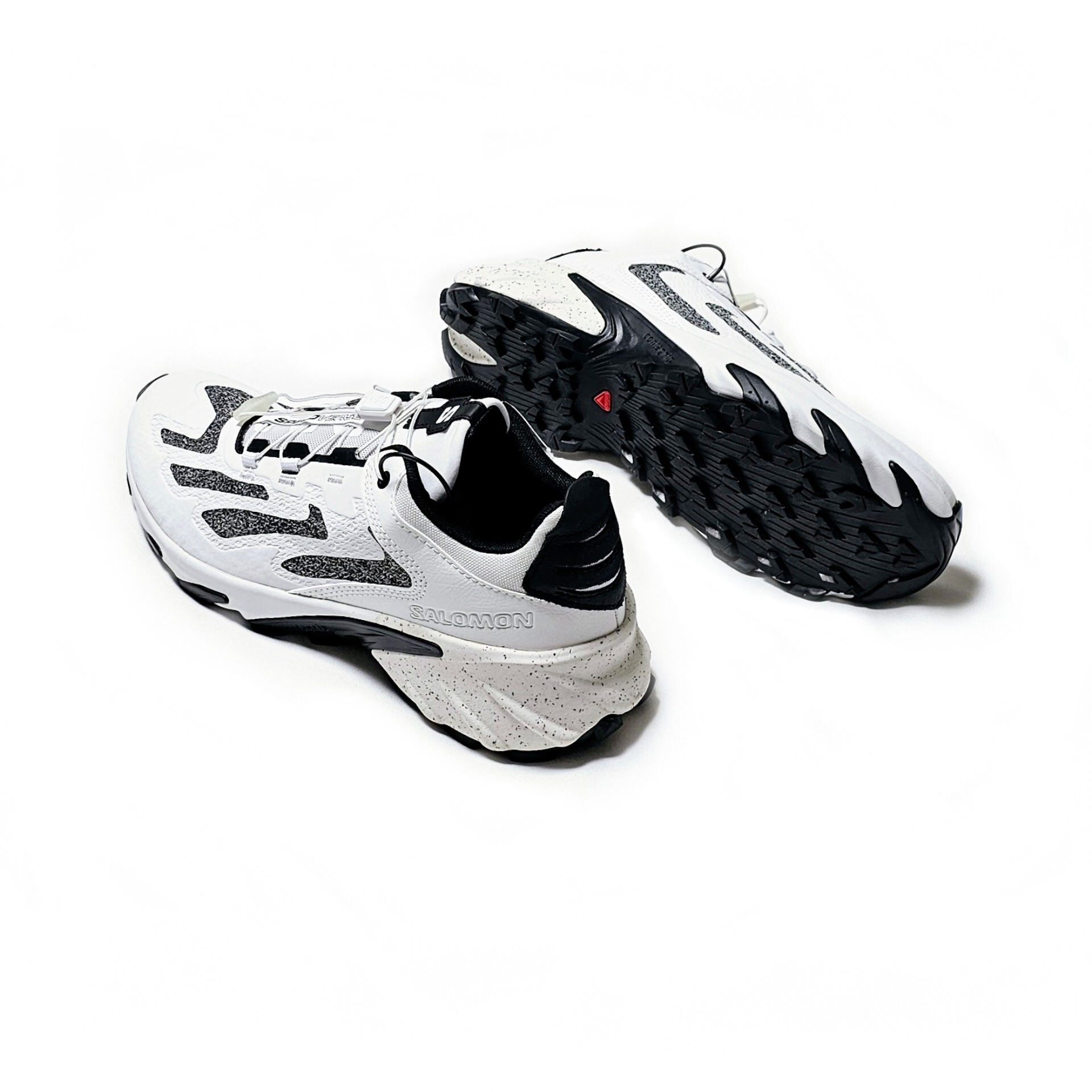 Salomon Speedverse PRG White Vanilla Ice 착용 스타일 - 5