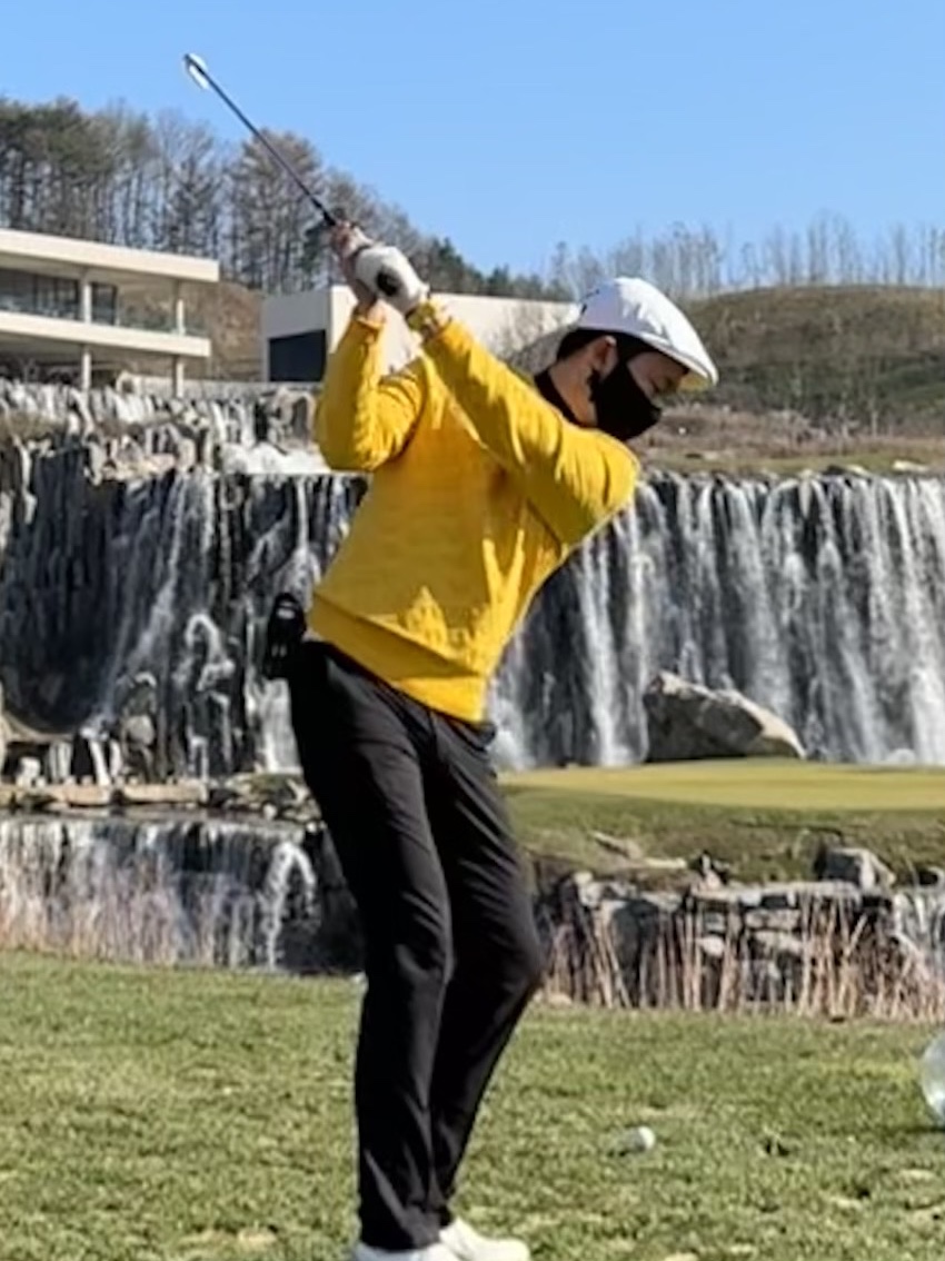 Puma Tour Driver Snapback Golf Cap White 착용 스타일
