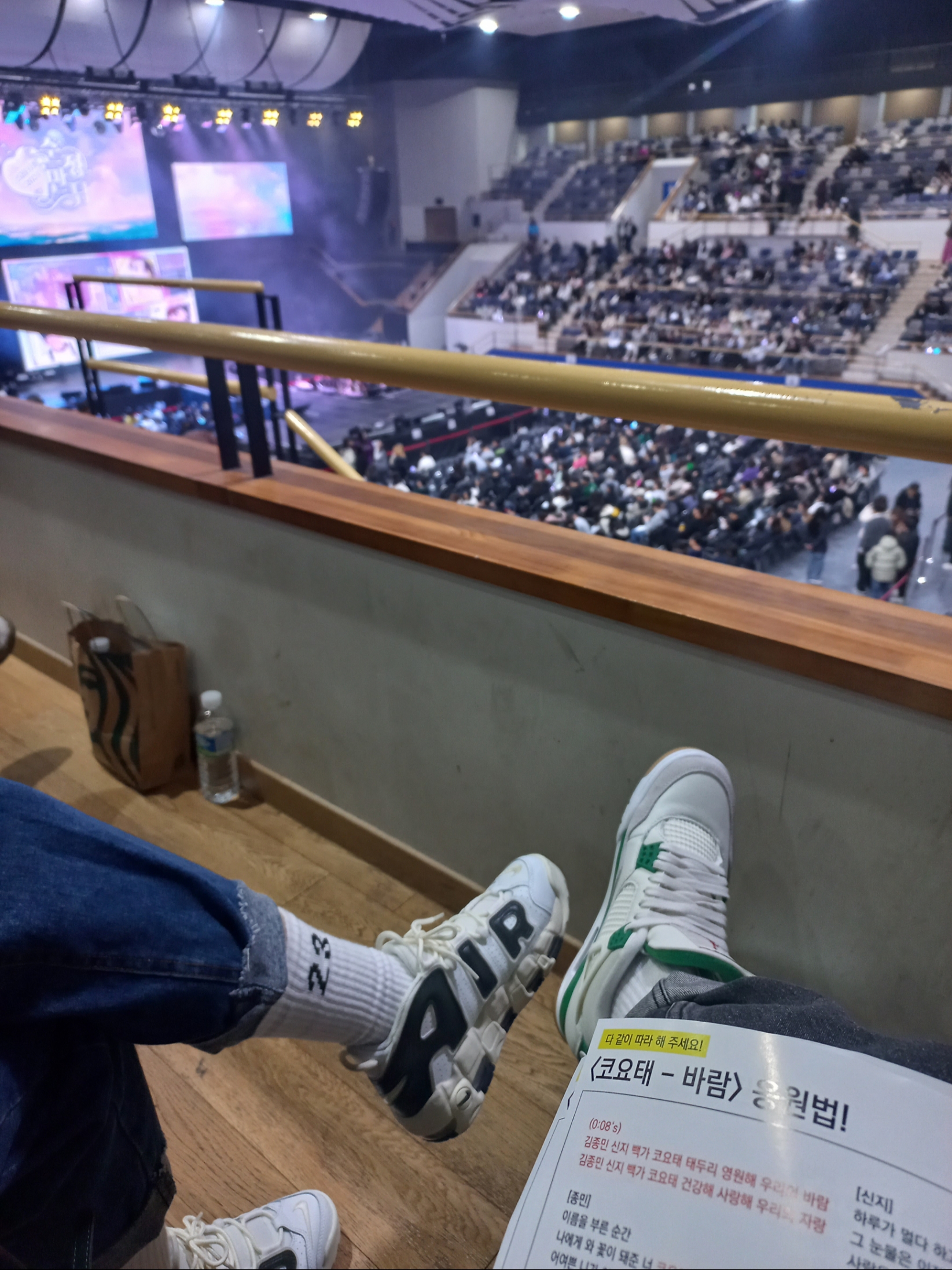Jordan 4 x Nike SB Retro SP Pine Green, (W) Nike Air More Uptempo Summit White Light Orewood Brown 착용 스타일 - 1