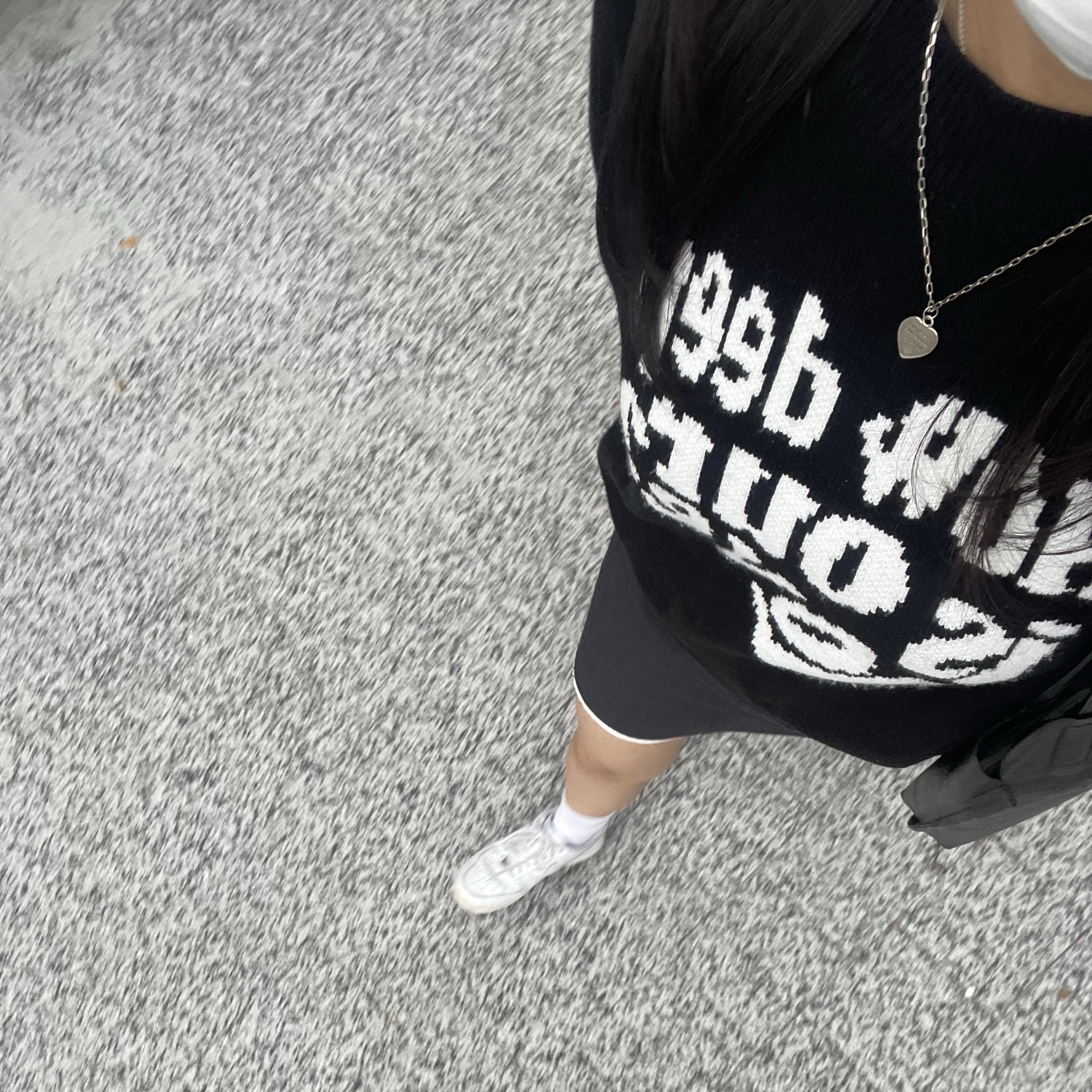 (W) Nike Air Force 1 '07 Low White 착용 스타일