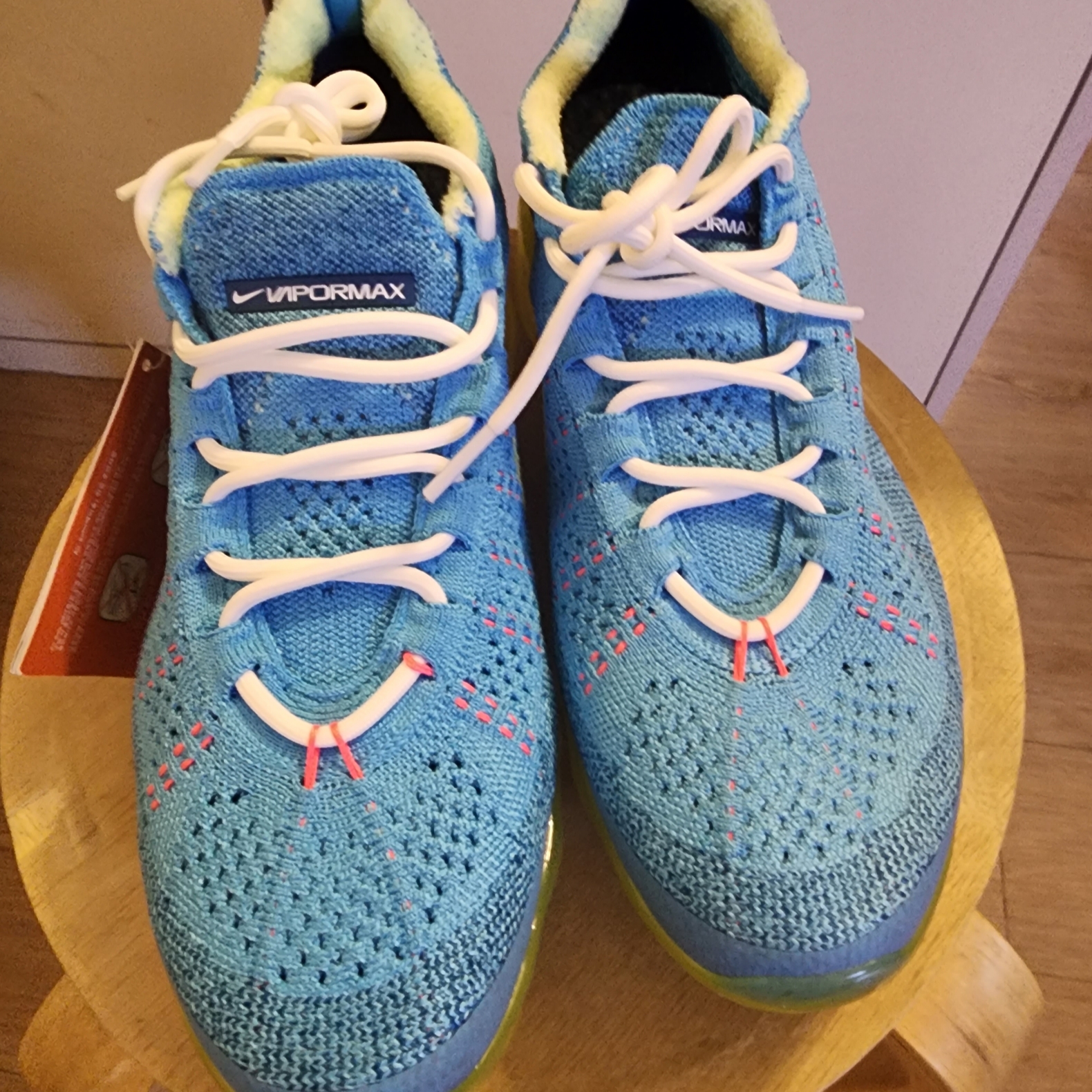 Nike Air VaporMax 2023 Flyknit Baltic Blue 착용 스타일 - 1