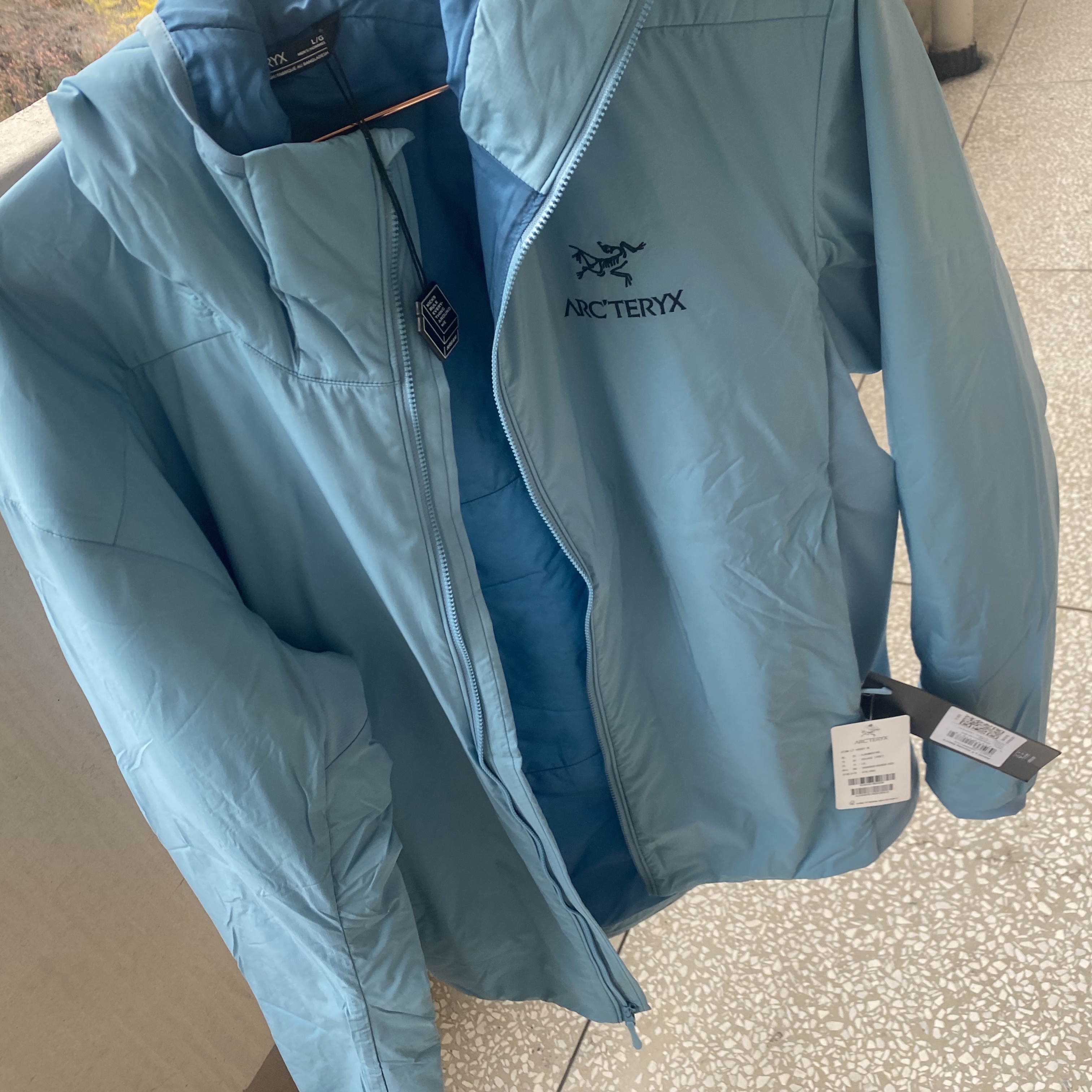 Arc'teryx Atom LT Hoody Solace, Salomon XT-Wings 2 Cradle Pink 착용 스타일 - 7