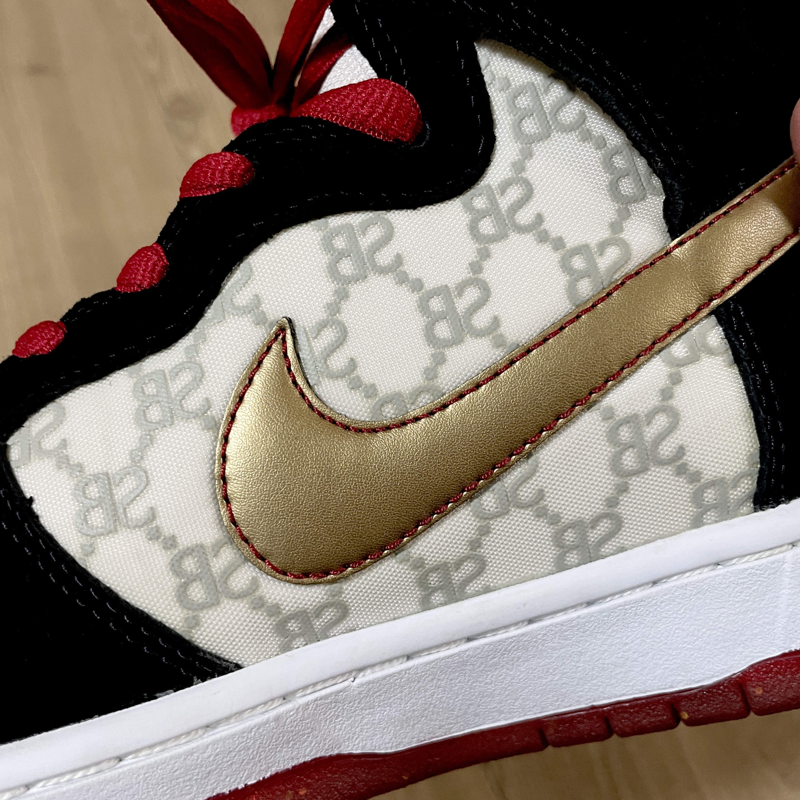 Nike x Black Sheep Dunk High SB Paid in Full 착용 스타일 - 4