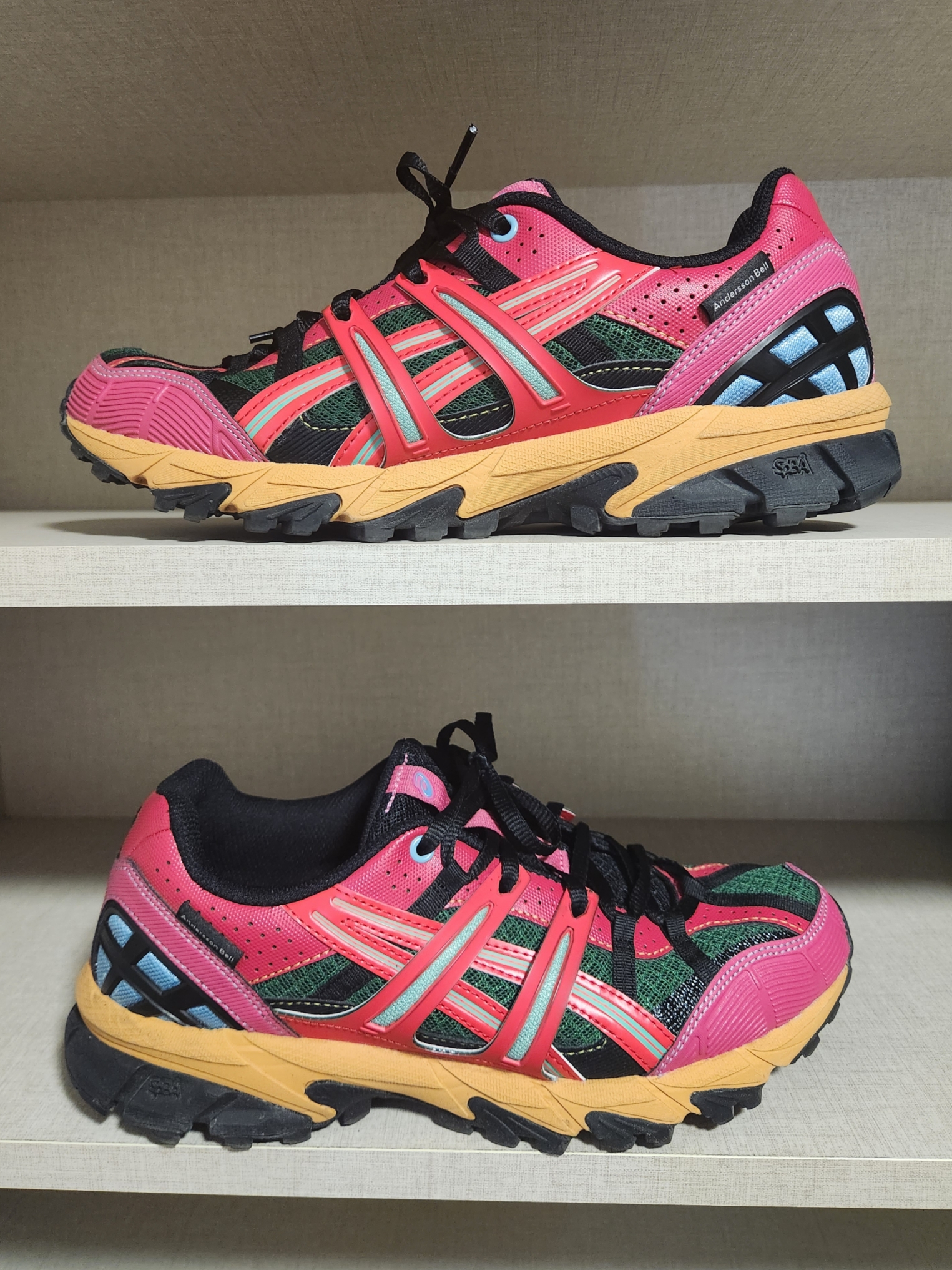 Asics x Andersson Bell Gel-Sonoma 15-50 Bright Rose Evergreen 착용 스타일