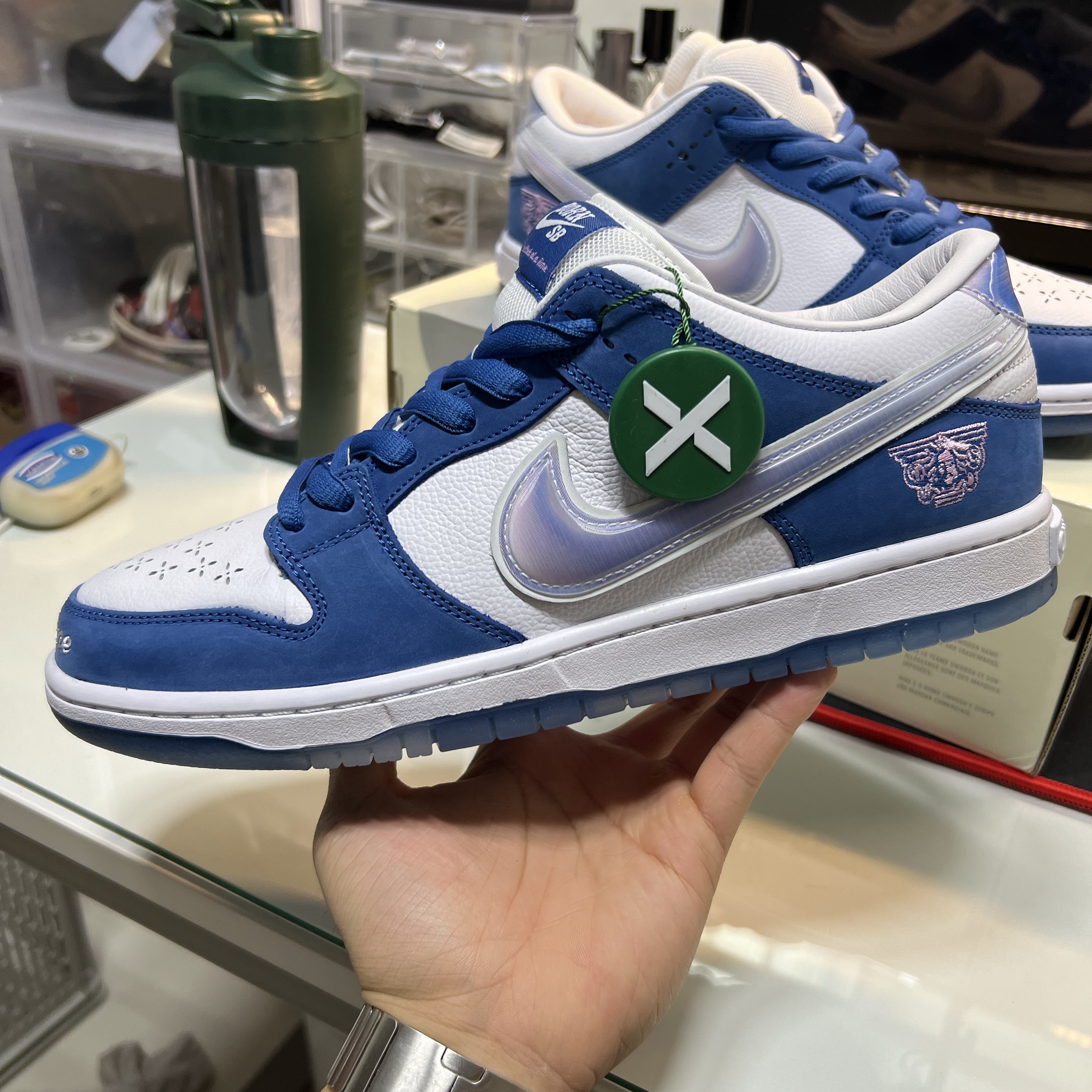 Nike x Born X Raised SB Dunk Low Pro QS One Block at a Time 착용 스타일 - 1