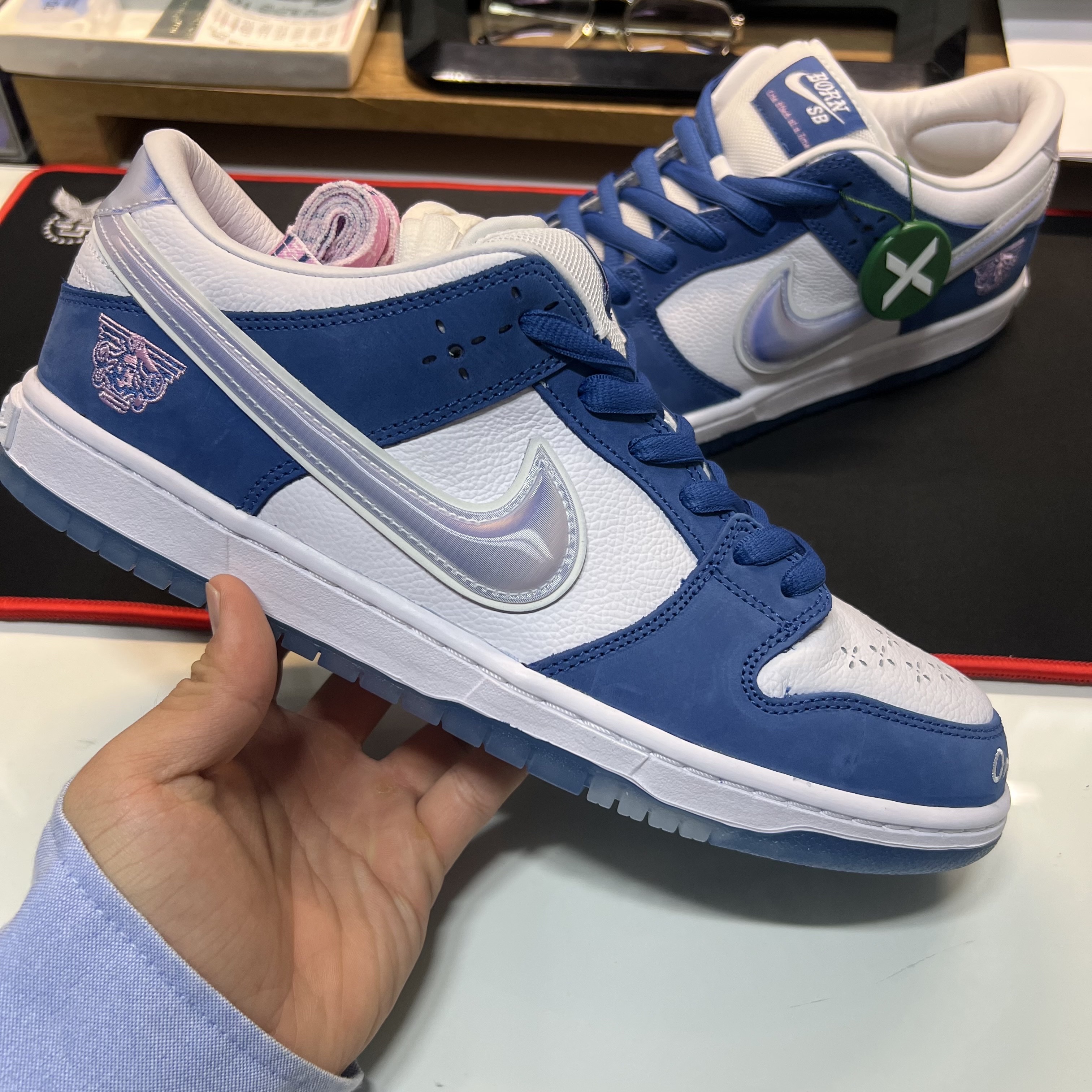 Nike x Born X Raised SB Dunk Low Pro QS One Block at a Time 착용 스타일 - 5